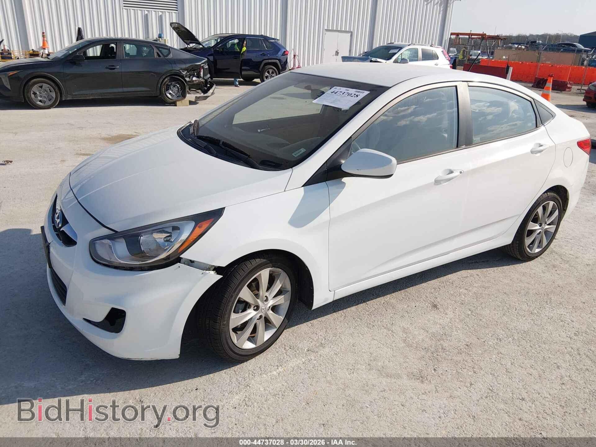 2012 HYUNDAI ACCENT - VIN: KMHCU4AE0CU051302 - Фото 2