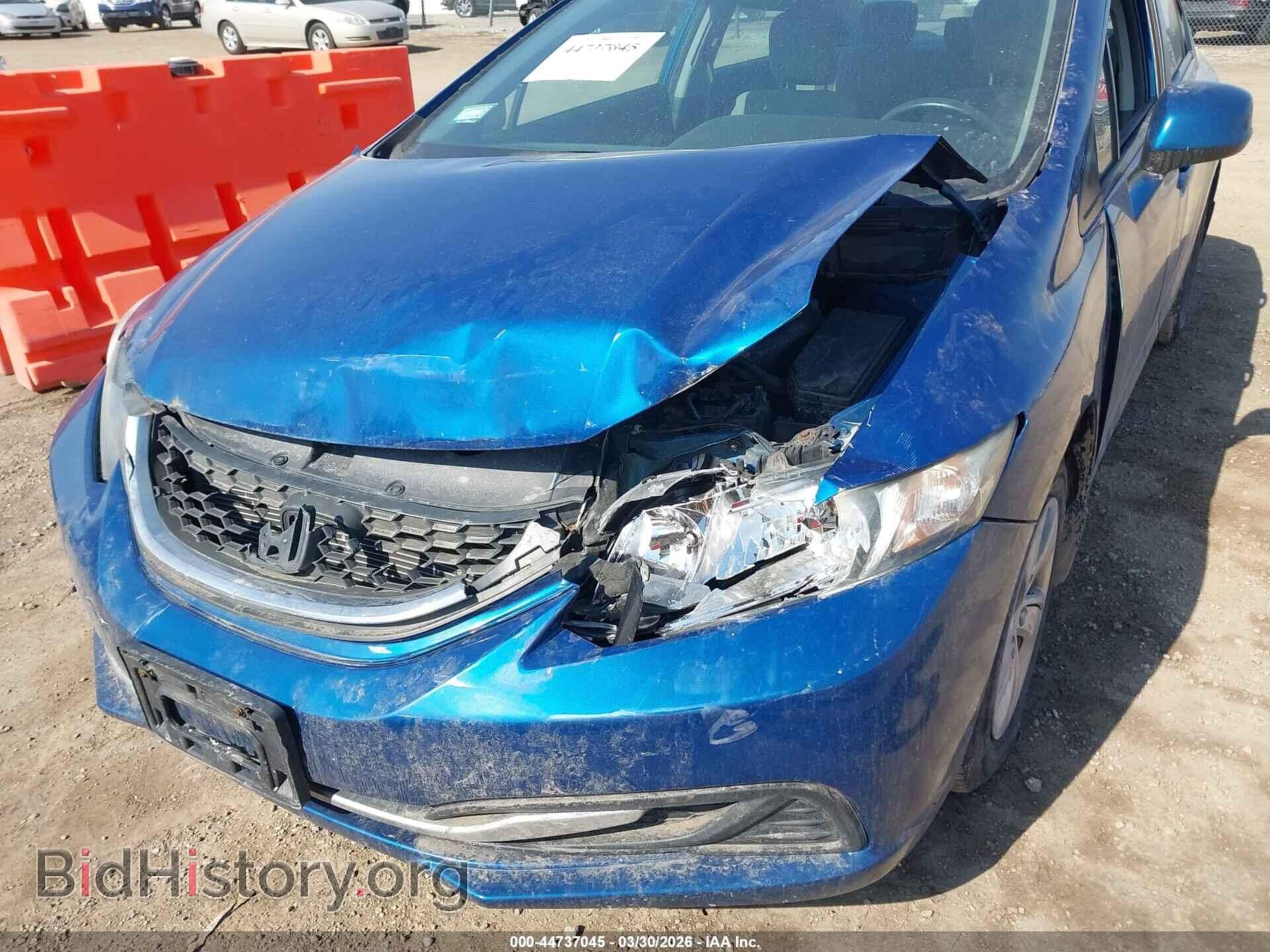2013 HONDA CIVIC - VIN: 19XFB2F55DE096238 - Фото 6