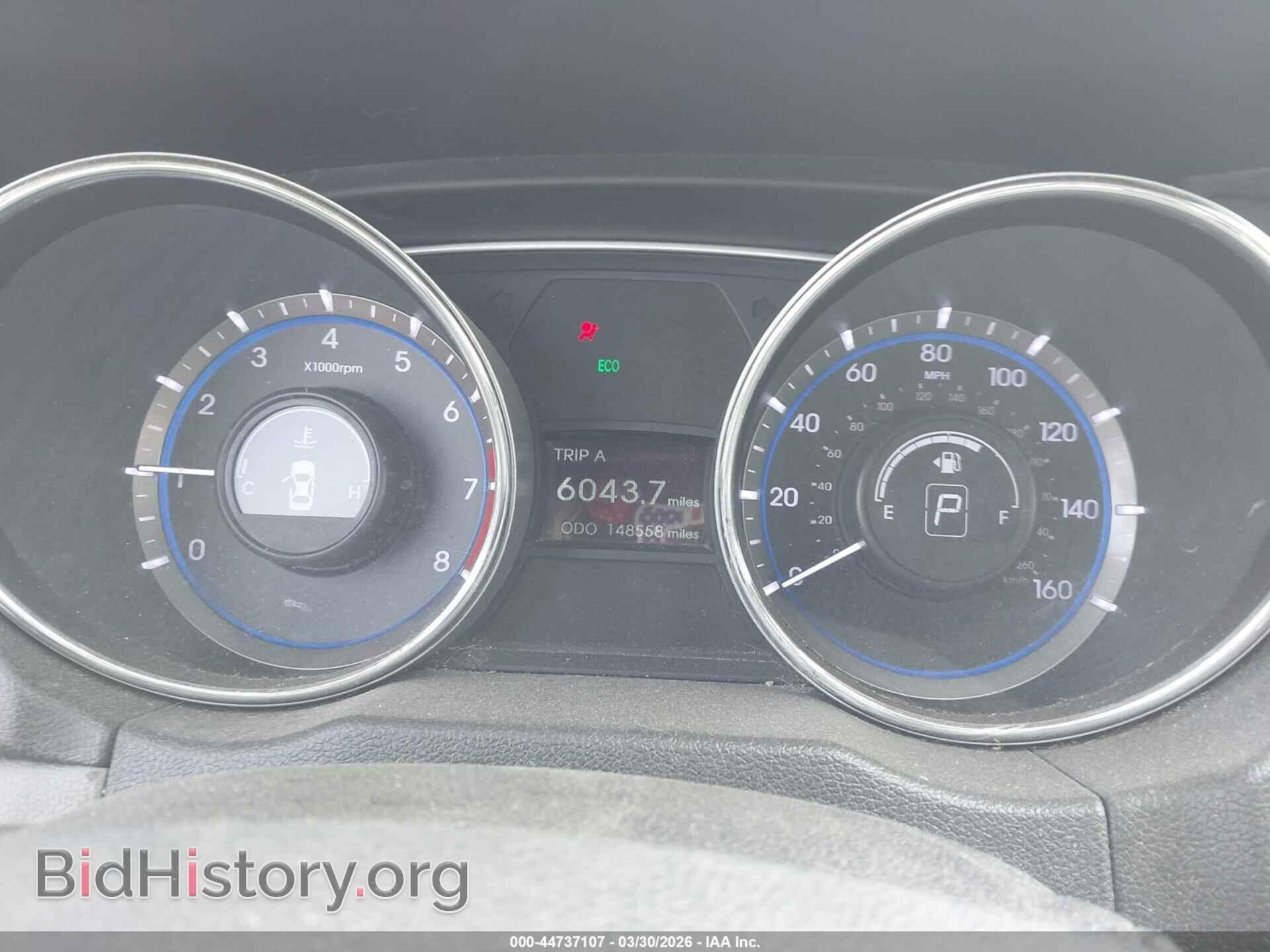 2013 HYUNDAI SONATA - VIN: 5NPEB4AC7DH701062 - Фото 7