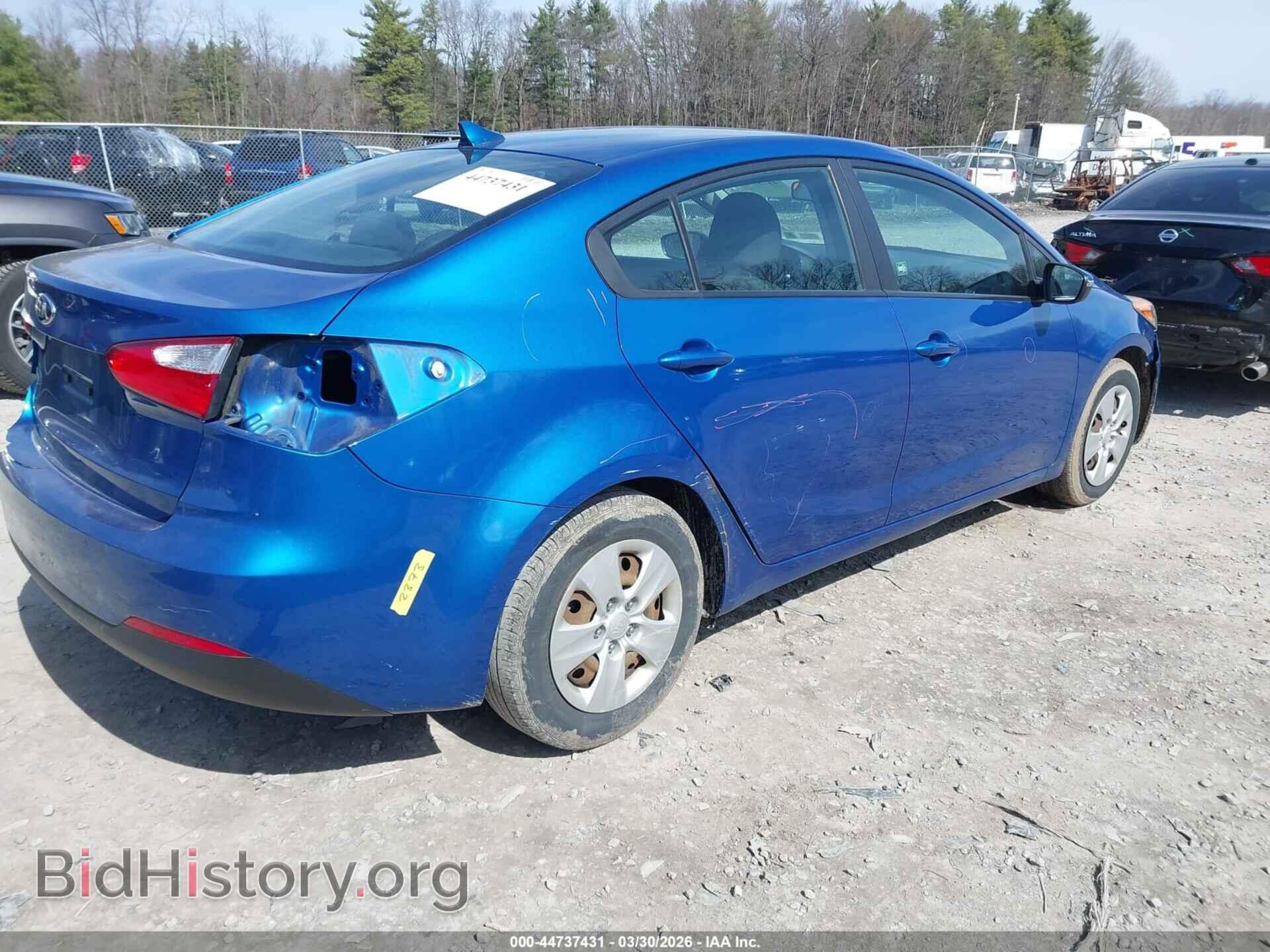 2015 KIA FORTE - VIN: KNAFX4A67F5322823 - Фото 4