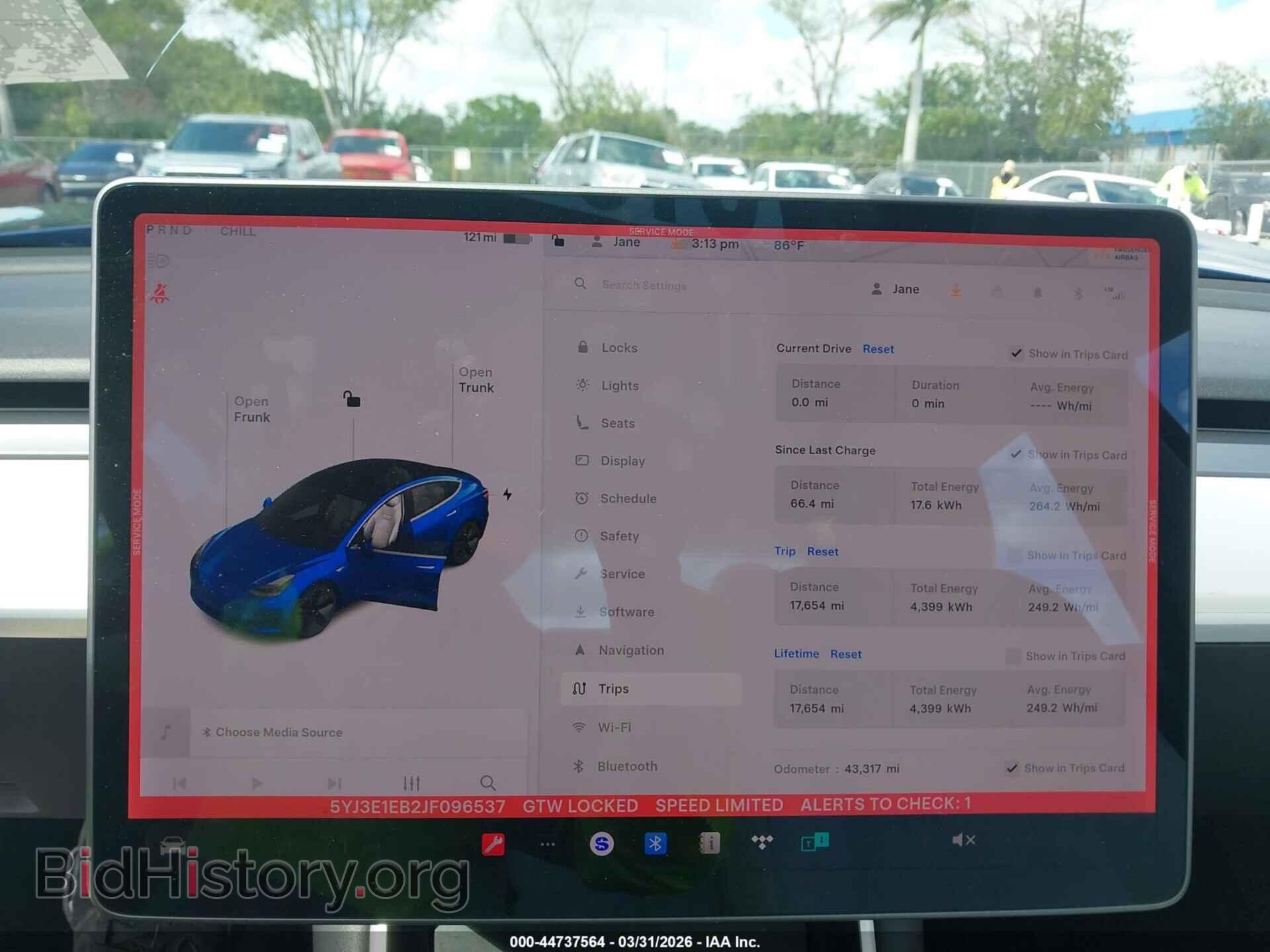 2018 TESLA MODEL 3 - VIN: 5YJ3E1EB2JF096537 - Фото 7