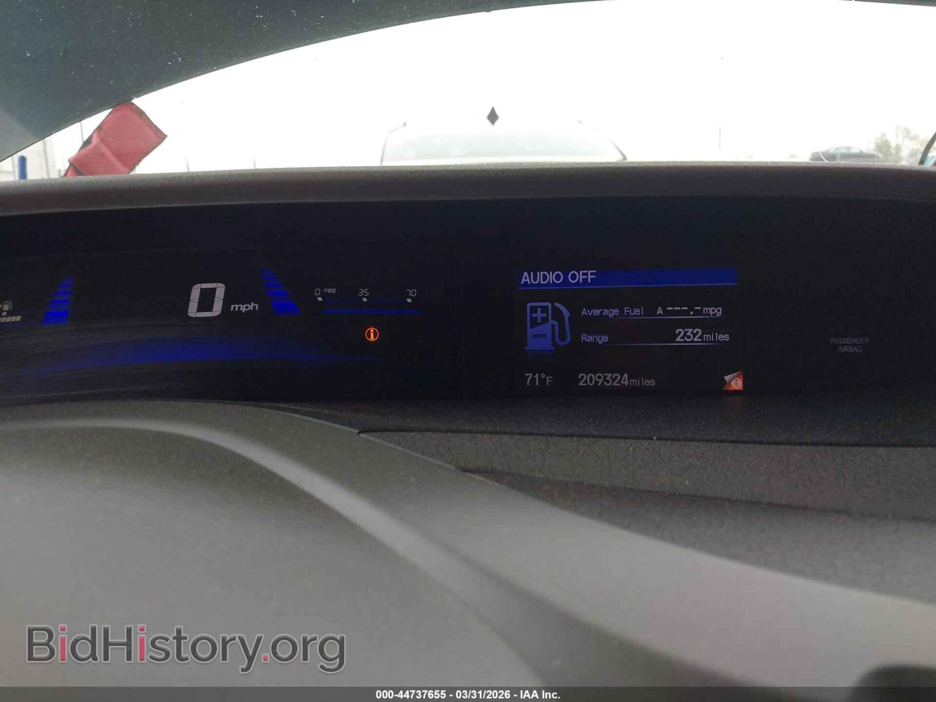 2012 HONDA CIVIC - VIN: 19XFB2F85CE301663 - Фото 7