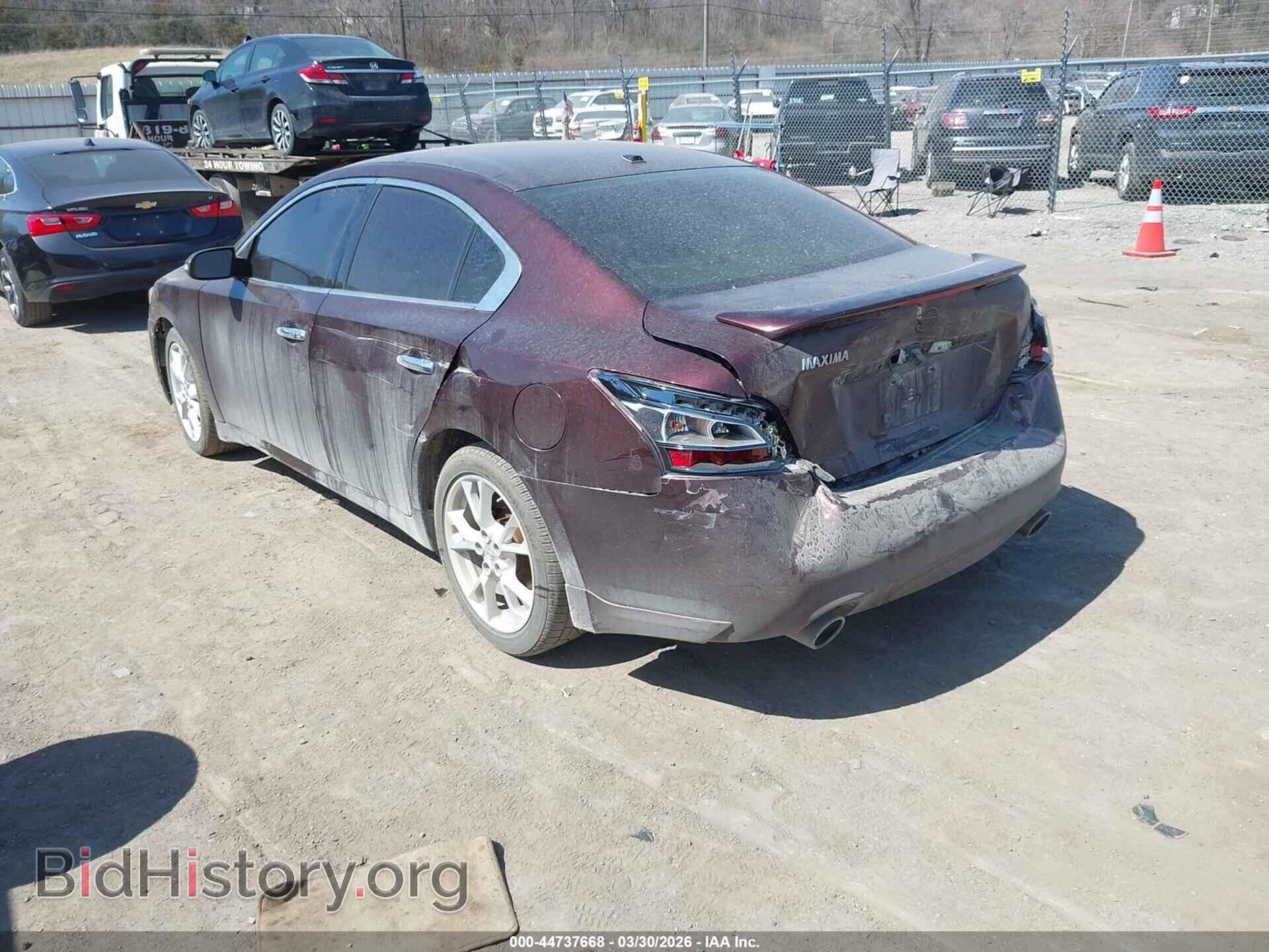 2014 NISSAN MAXIMA - VIN: 1N4AA5AP7EC431585 - Фото 3