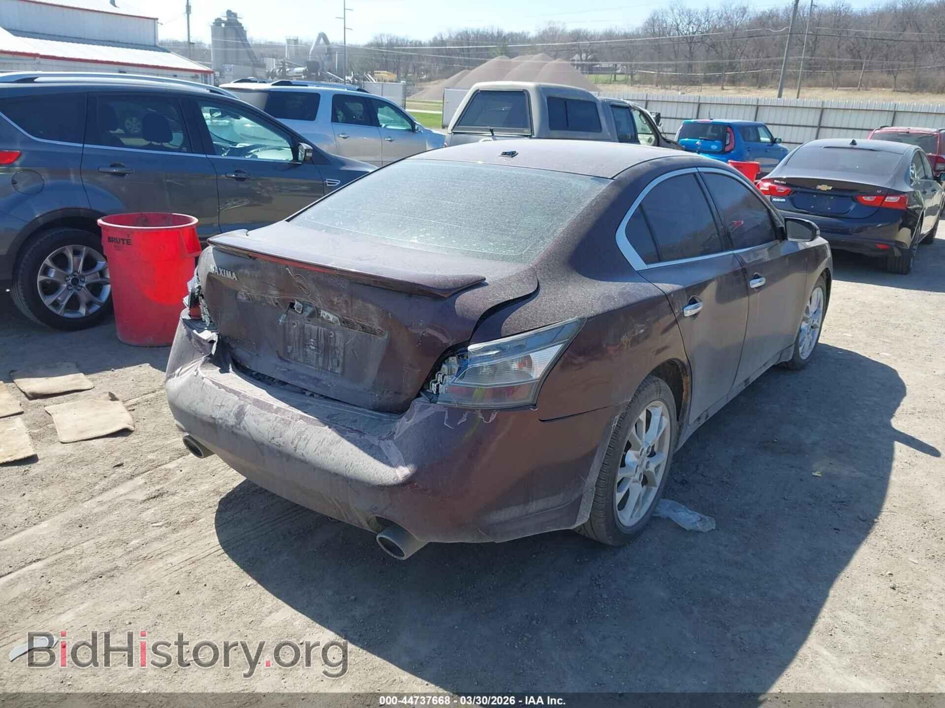 2014 NISSAN MAXIMA - VIN: 1N4AA5AP7EC431585 - Фото 4