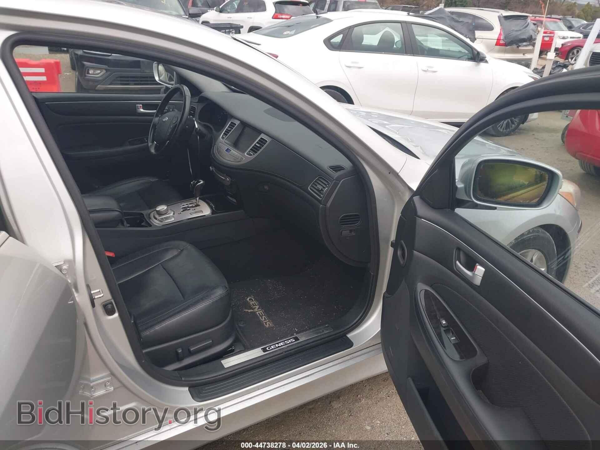 2012 HYUNDAI GENESIS - VIN: KMHGC4DF0CU180181 - Фото 5