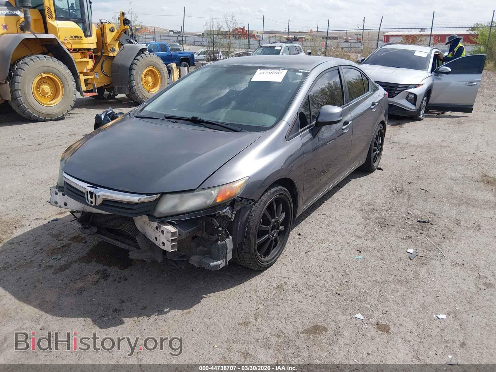 2012 HONDA CIVIC - VIN: 19XFB2F55CE012336 - Фото 2