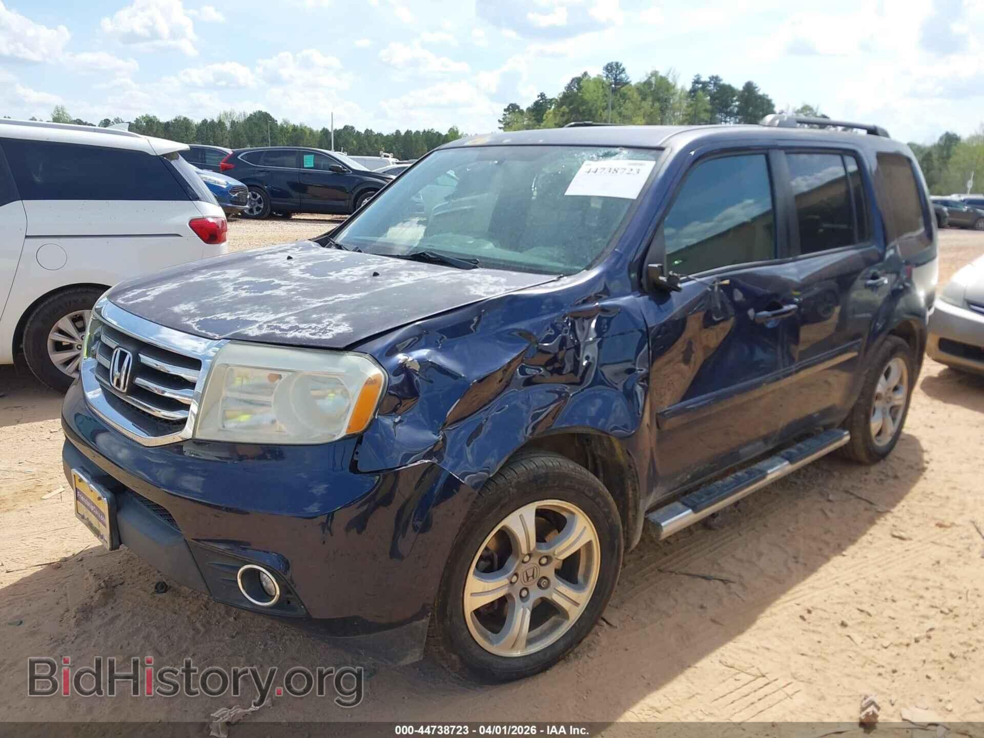 2014 HONDA PILOT - VIN: 5FNYF4H59EB010365 - Фото 2