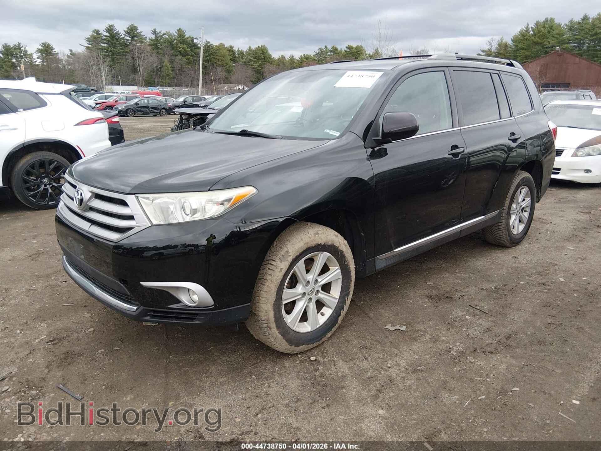 2013 TOYOTA HIGHLANDER - VIN: 5TDBK3EH8DS213218 - Фото 2