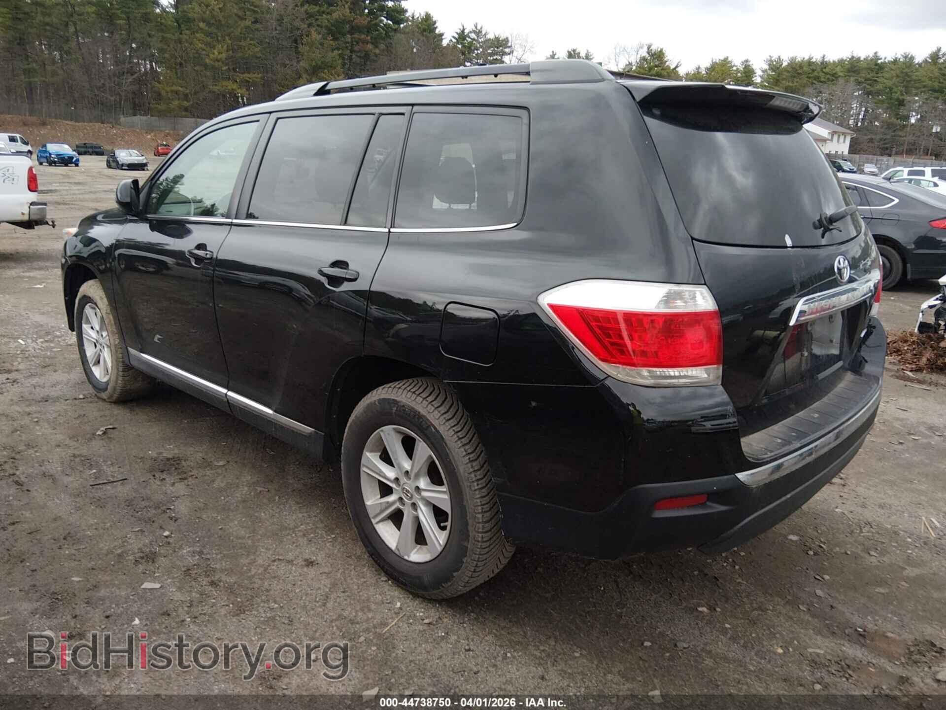 2013 TOYOTA HIGHLANDER - VIN: 5TDBK3EH8DS213218 - Фото 3