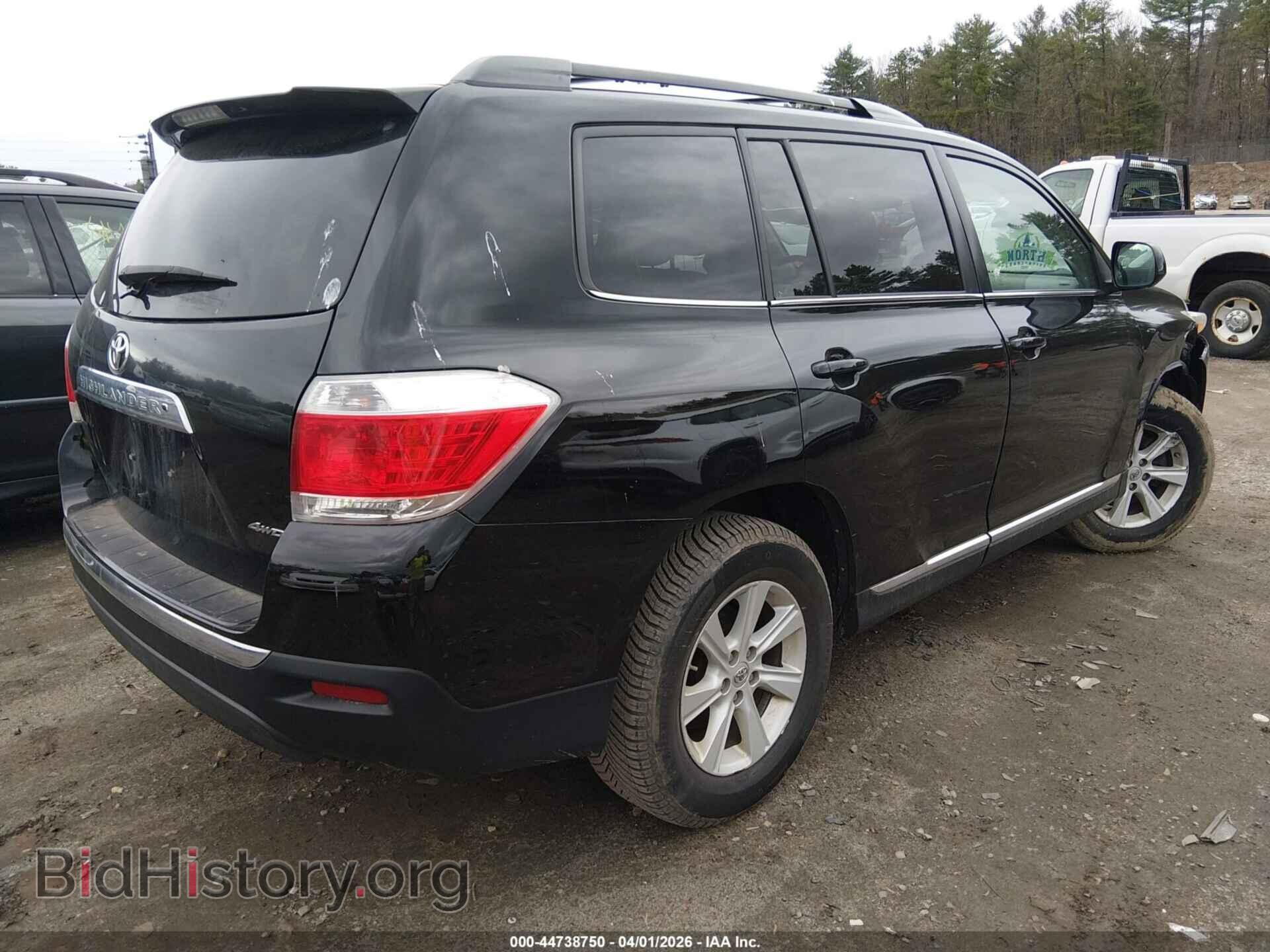 2013 TOYOTA HIGHLANDER - VIN: 5TDBK3EH8DS213218 - Фото 4