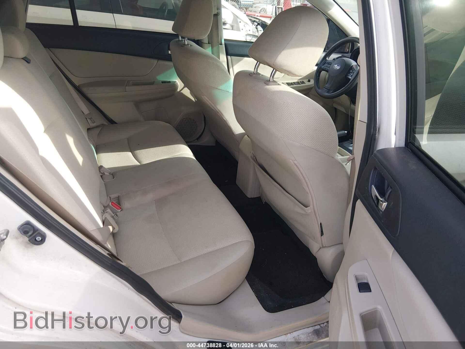 2012 SUBARU IMPREZA - VIN: JF1GPAC6XCH237638 - Фото 8