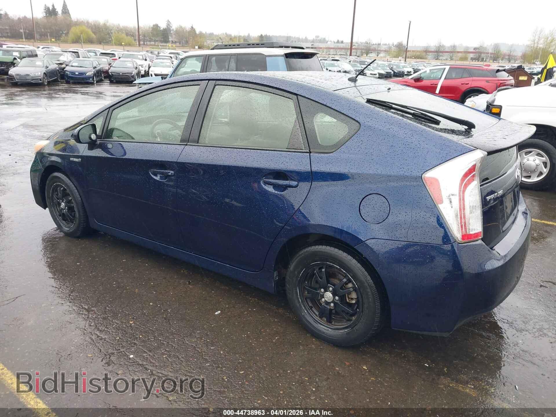 2013 TOYOTA PRIUS - VIN: JTDKN3DU0D1689417 - Фото 3
