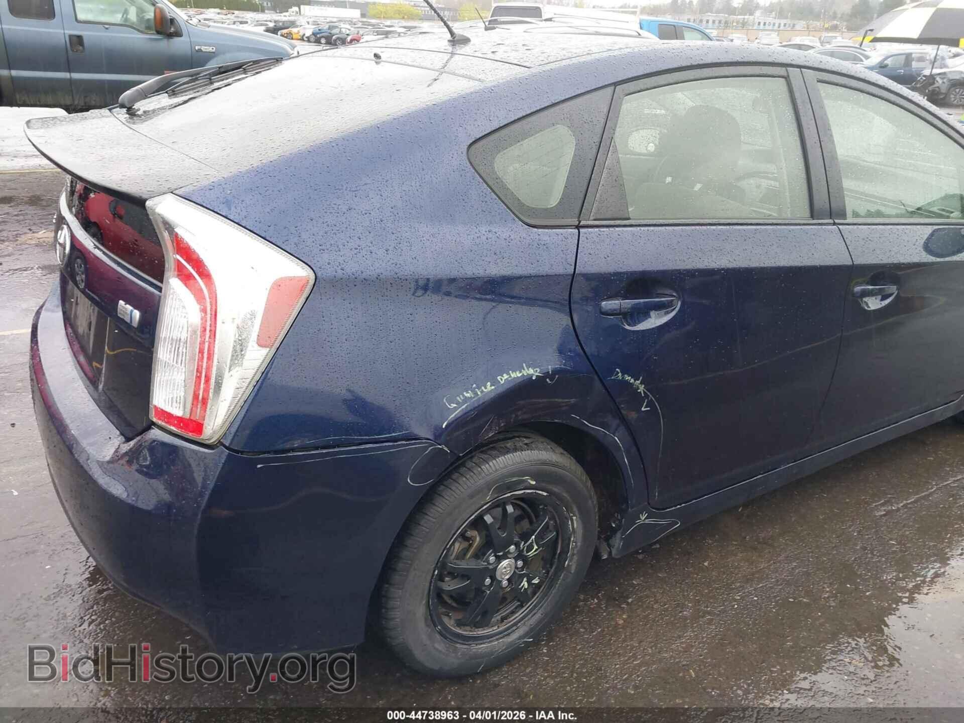 2013 TOYOTA PRIUS - VIN: JTDKN3DU0D1689417 - Фото 6
