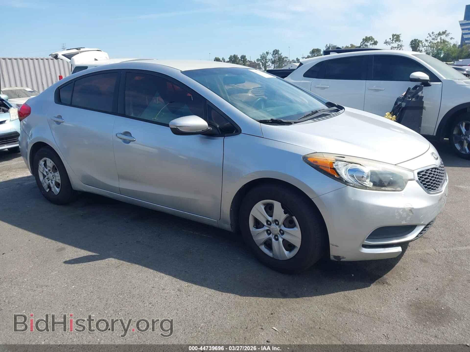 Photo KNAFK4A61E5075652 - KIA FORTE 2014