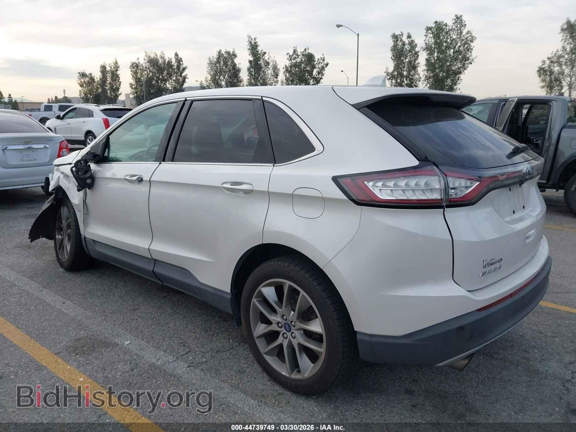 2015 FORD EDGE - VIN: 2FMTK3K90FBB32392 - Photo 3