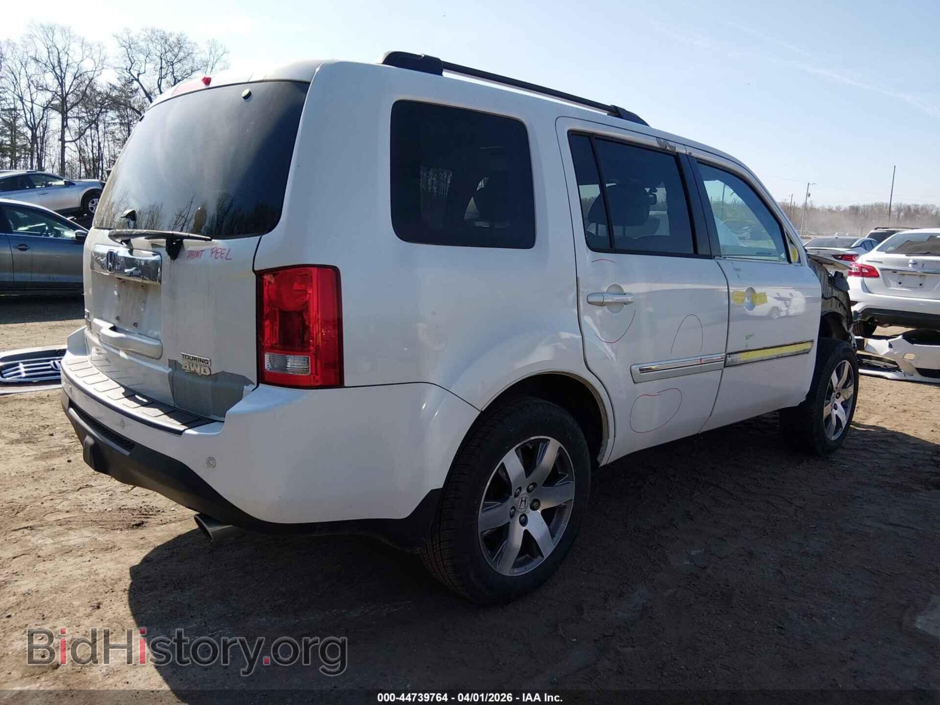 2014 HONDA PILOT - VIN: 5FNYF4H99EB011177 - Фото 4