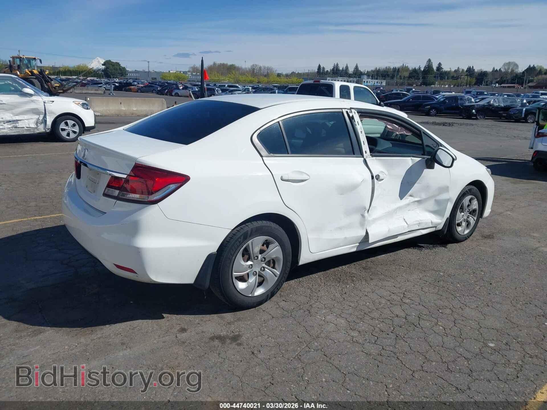 2013 HONDA CIVIC - VIN: 19XFB2F52DE236231 - Фото 4