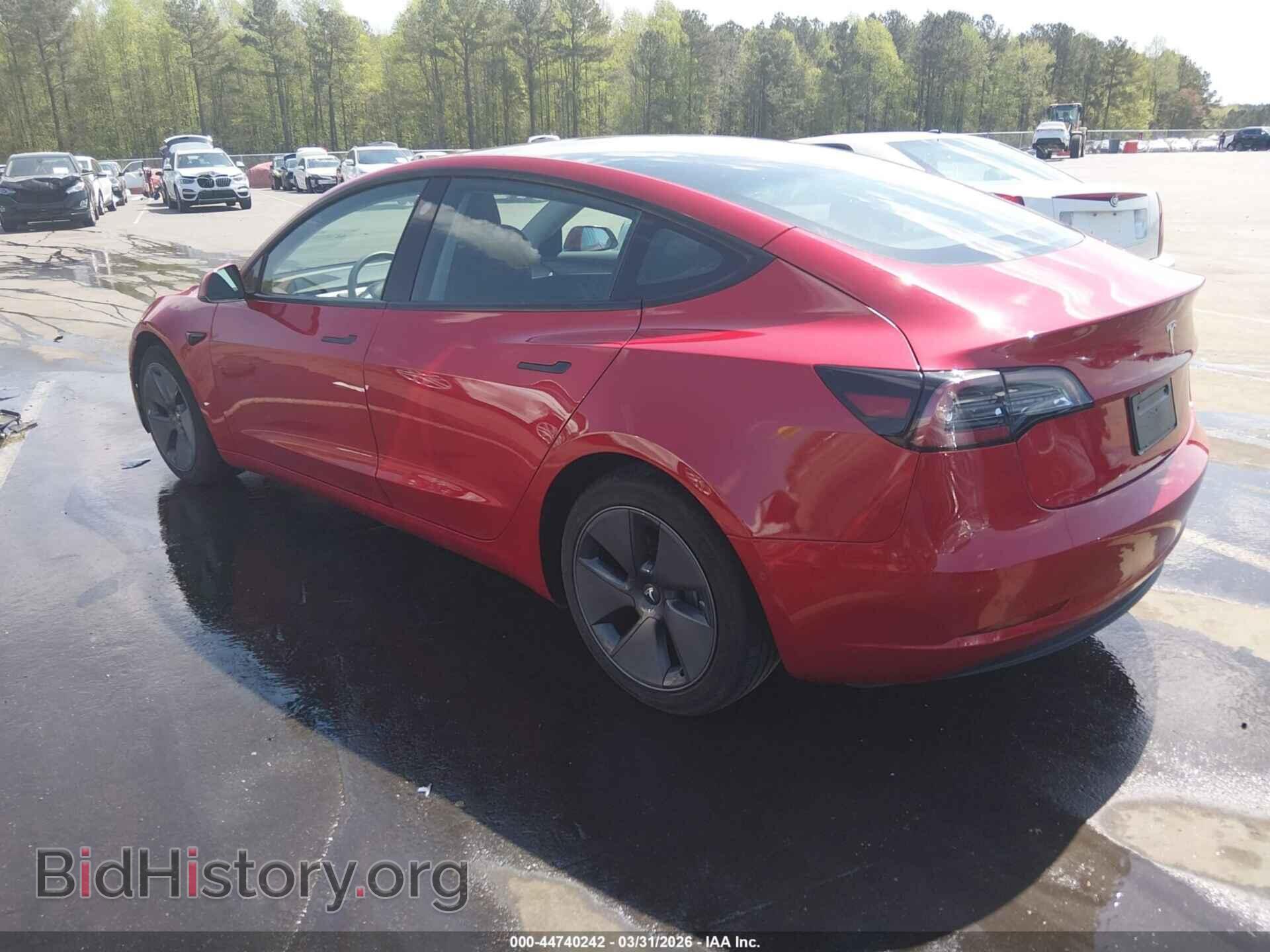 2022 TESLA MODEL 3 - VIN: 5YJ3E1EA8NF342567 - Фото 3