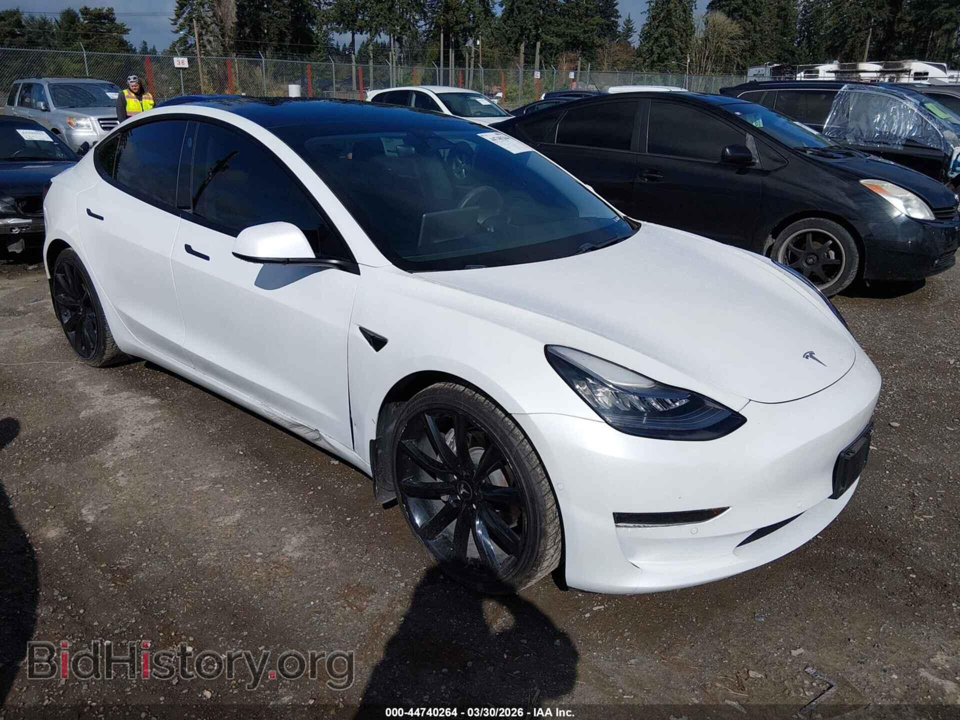 Фотография 5YJ3E1EA6MF838482 - TESLA MODEL 3 2021