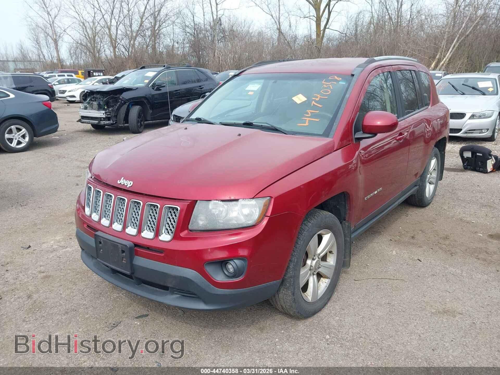 2014 JEEP COMPASS - VIN: 1C4NJDEB9ED648246 - Фото 2