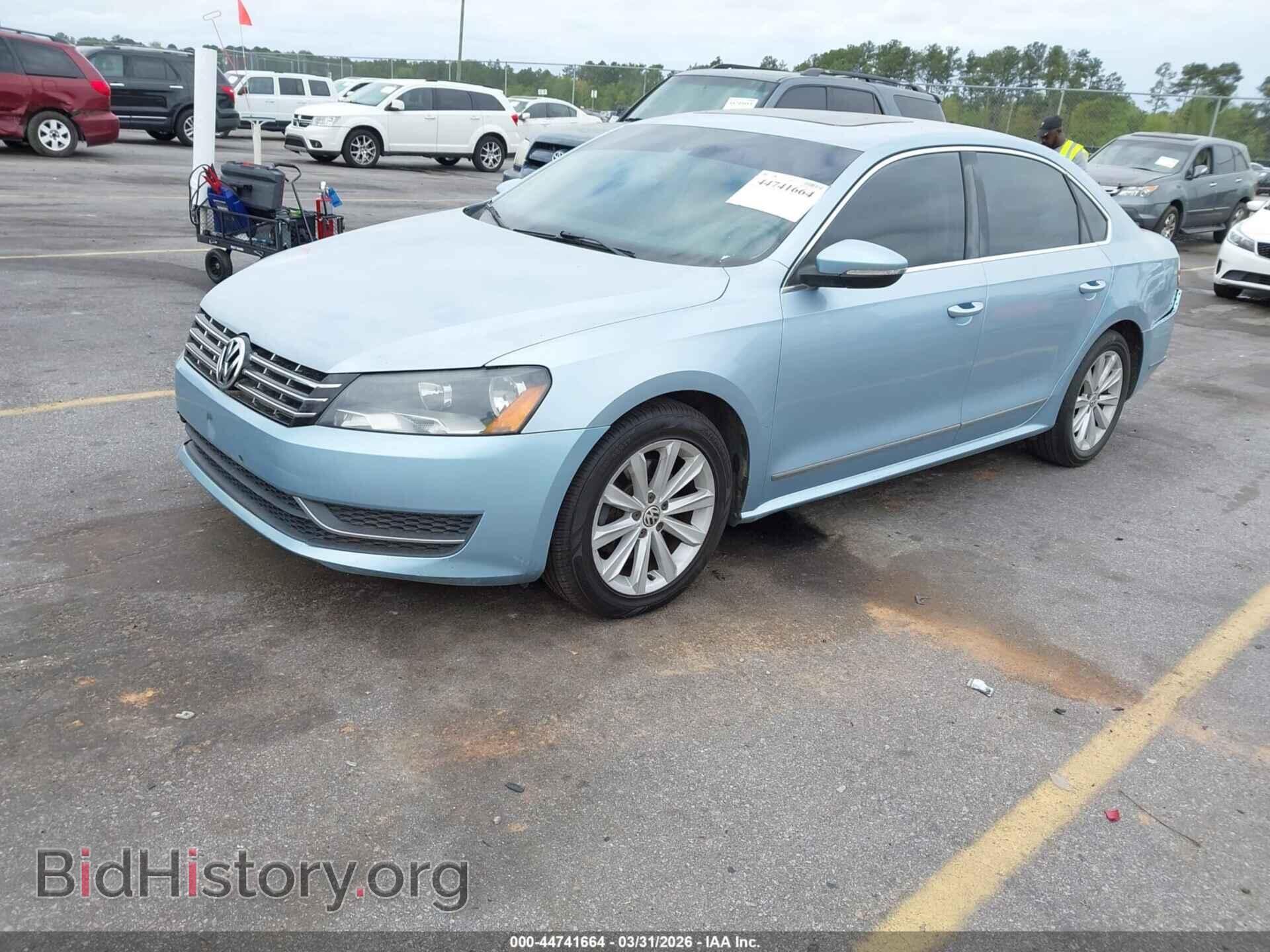 2012 VOLKSWAGEN PASSAT - VIN: 1VWCH7A39CC044988 - Фото 2