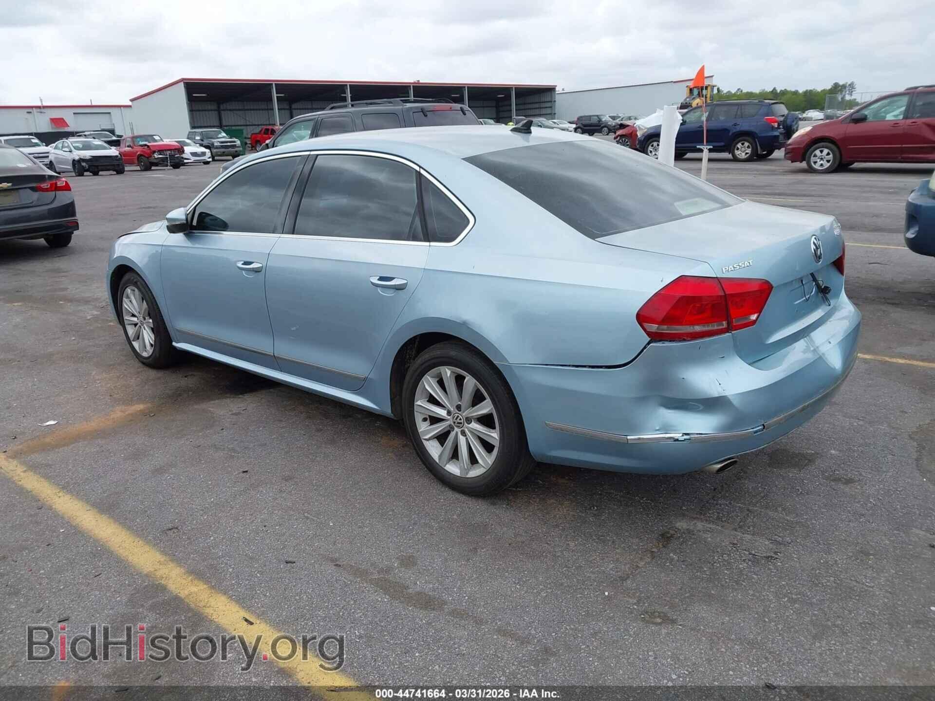 2012 VOLKSWAGEN PASSAT - VIN: 1VWCH7A39CC044988 - Фото 3