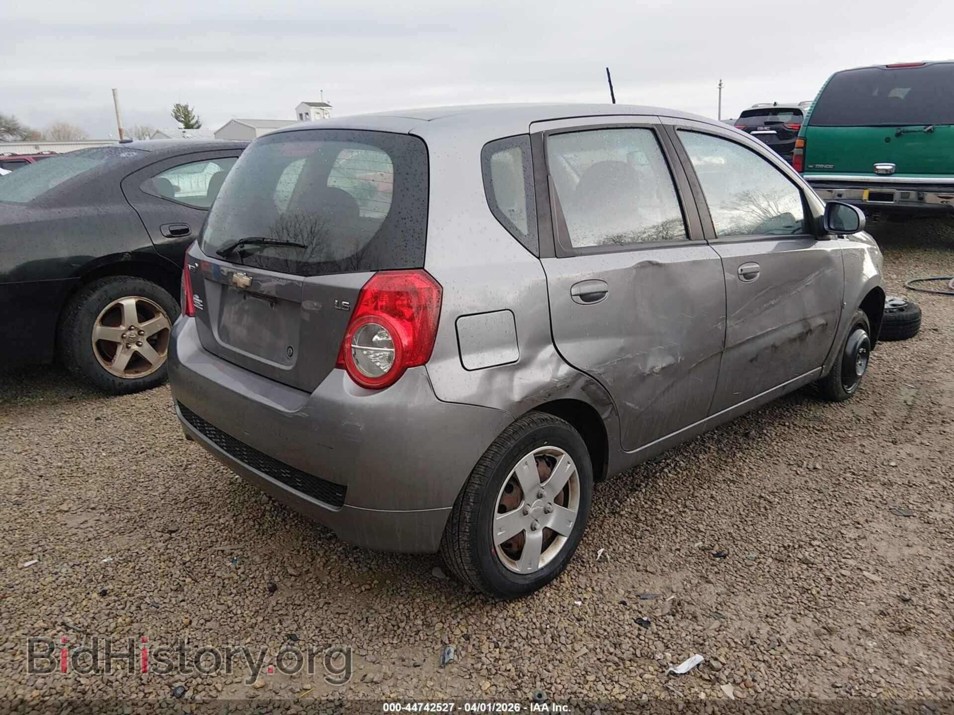 2009 CHEVROLET AVEO - VIN: KL1TD66E09B609170 - Фото 4