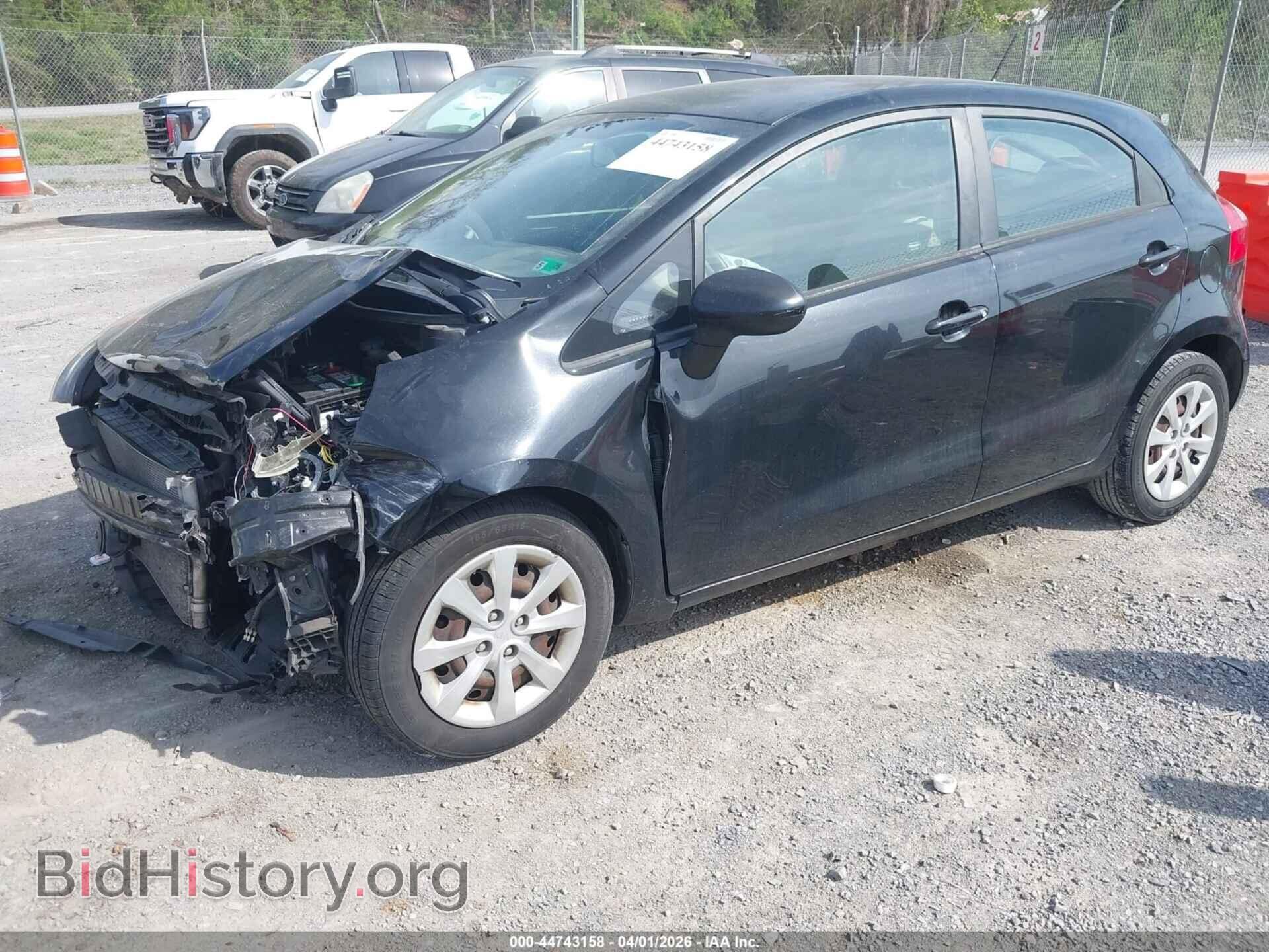 2012 KIA RIO5 - VIN: KNADM5A38C6066676 - Фото 2