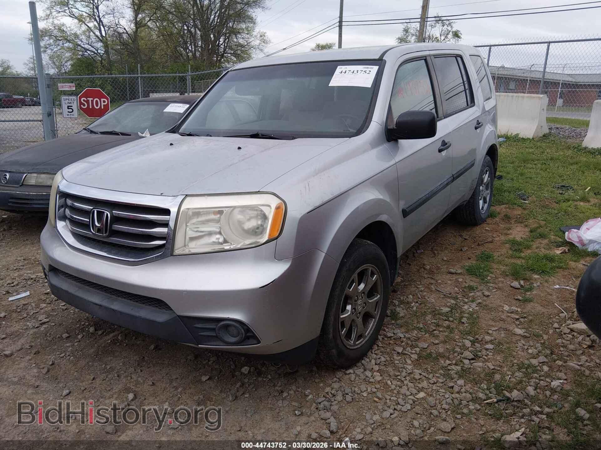 2012 HONDA PILOT - VIN: 5FNYF3H26CB004374 - Фото 2