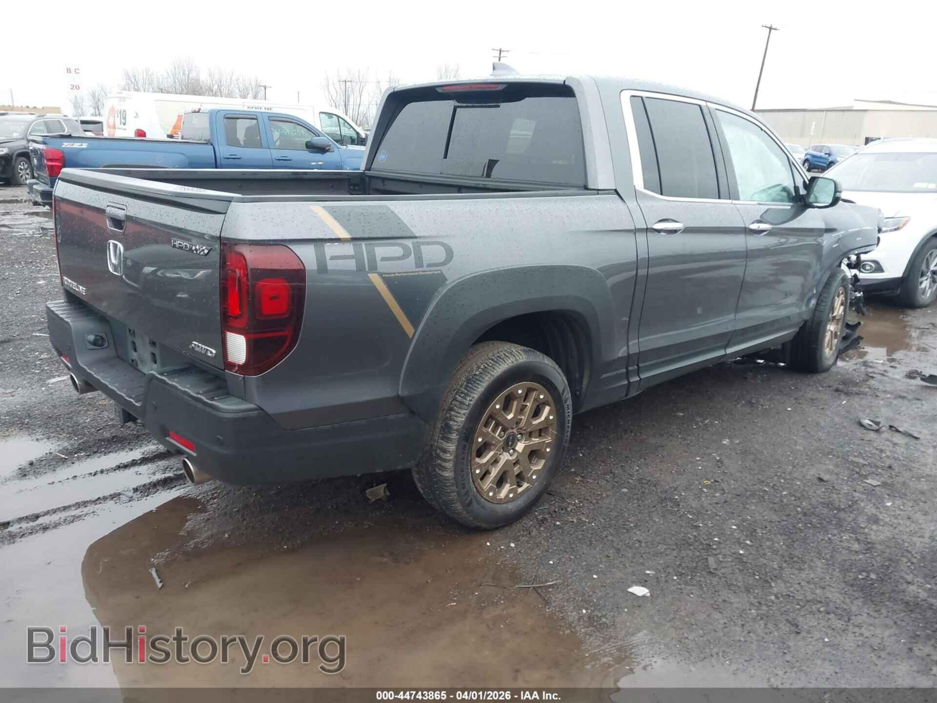 2021 HONDA RIDGELINE - VIN: 5FPYK3F72MB020171 - Фото 4