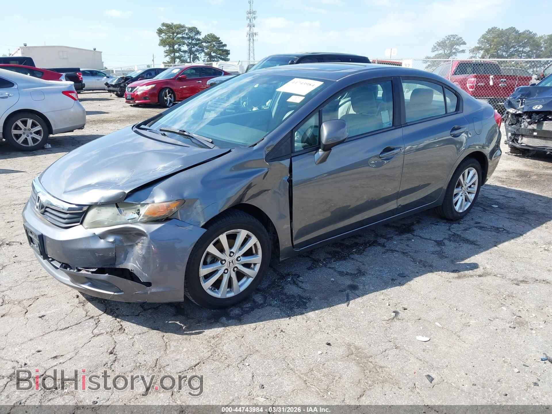 2012 HONDA CIVIC - VIN: 19XFB2F94CE300058 - Фото 2