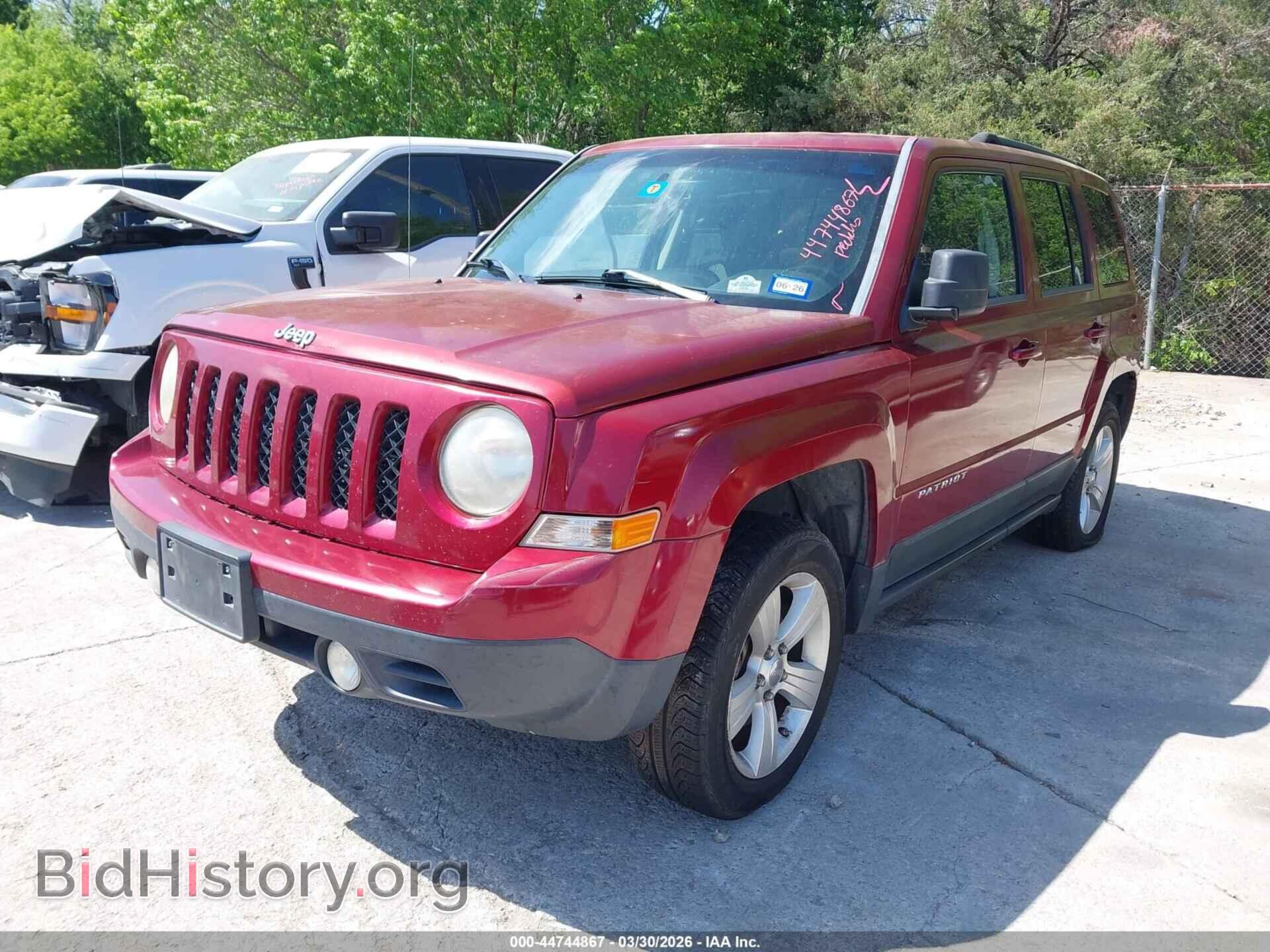 2012 JEEP PATRIOT - VIN: 1C4NJPFB0CD719606 - Фото 2