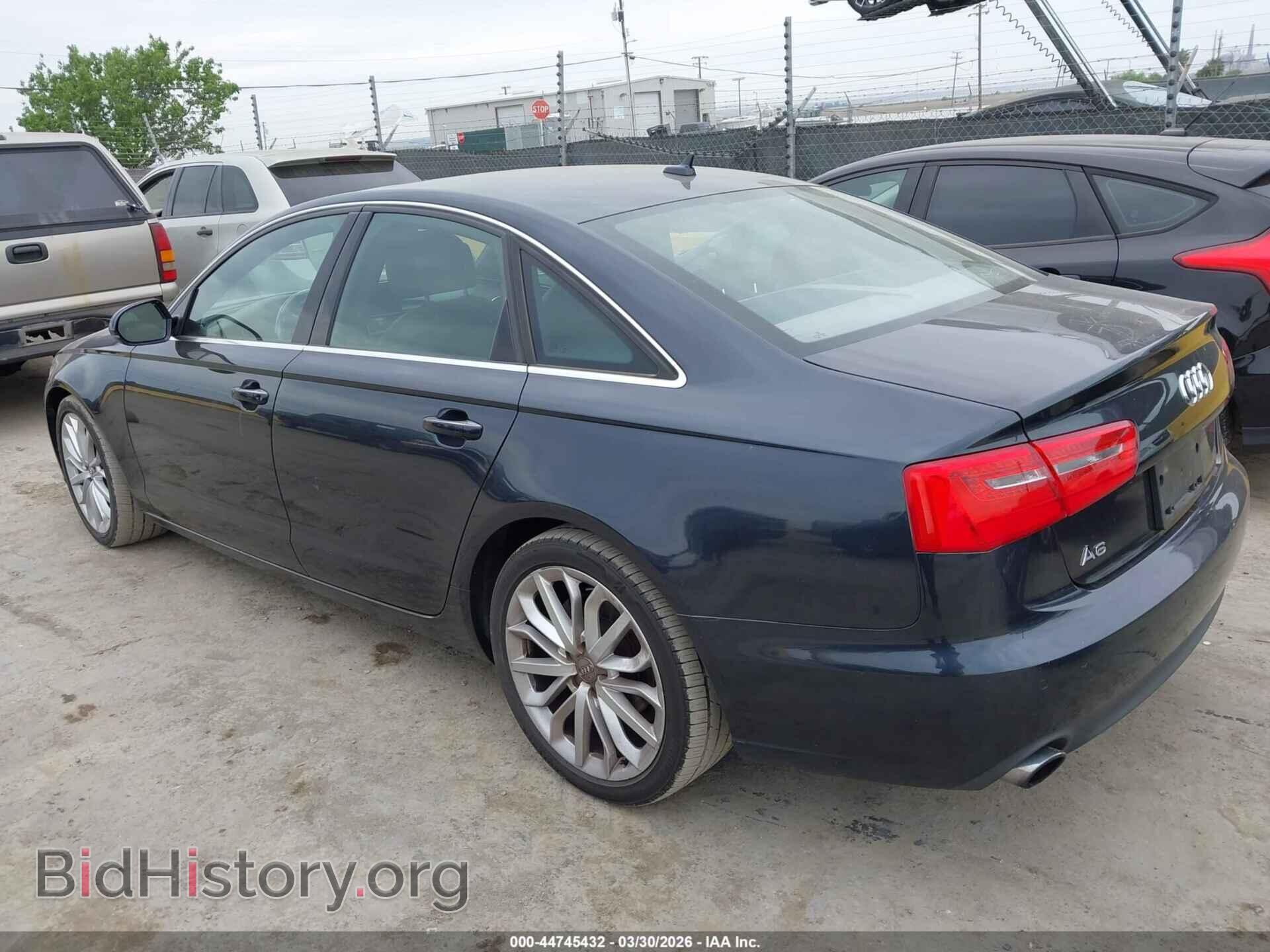 2013 AUDI A6 - VIN: WAUDFAFC2DN026273 - Фото 3