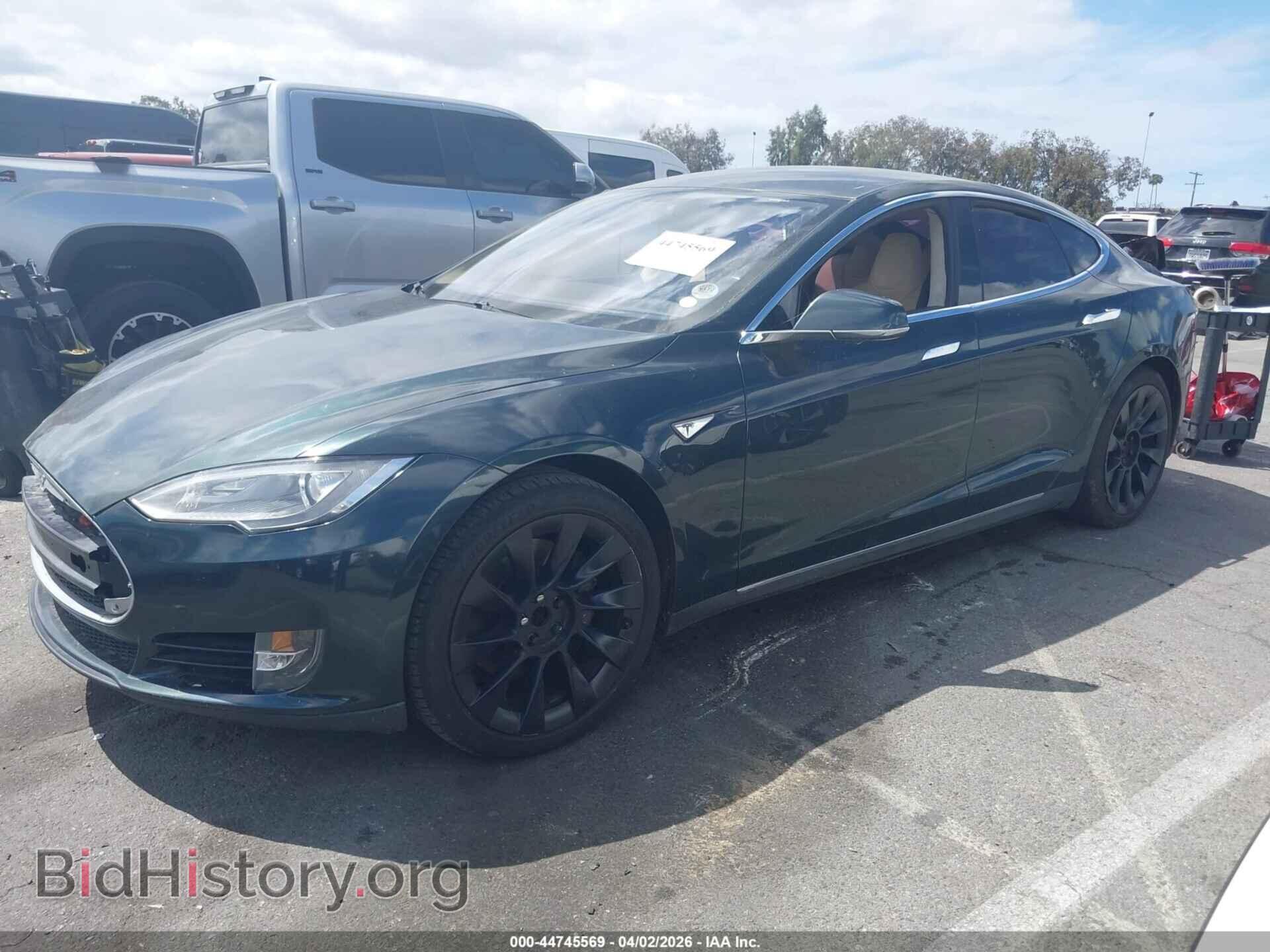 2014 TESLA MODEL S - VIN: 5YJSA1S12EFP48727 - Photo 2