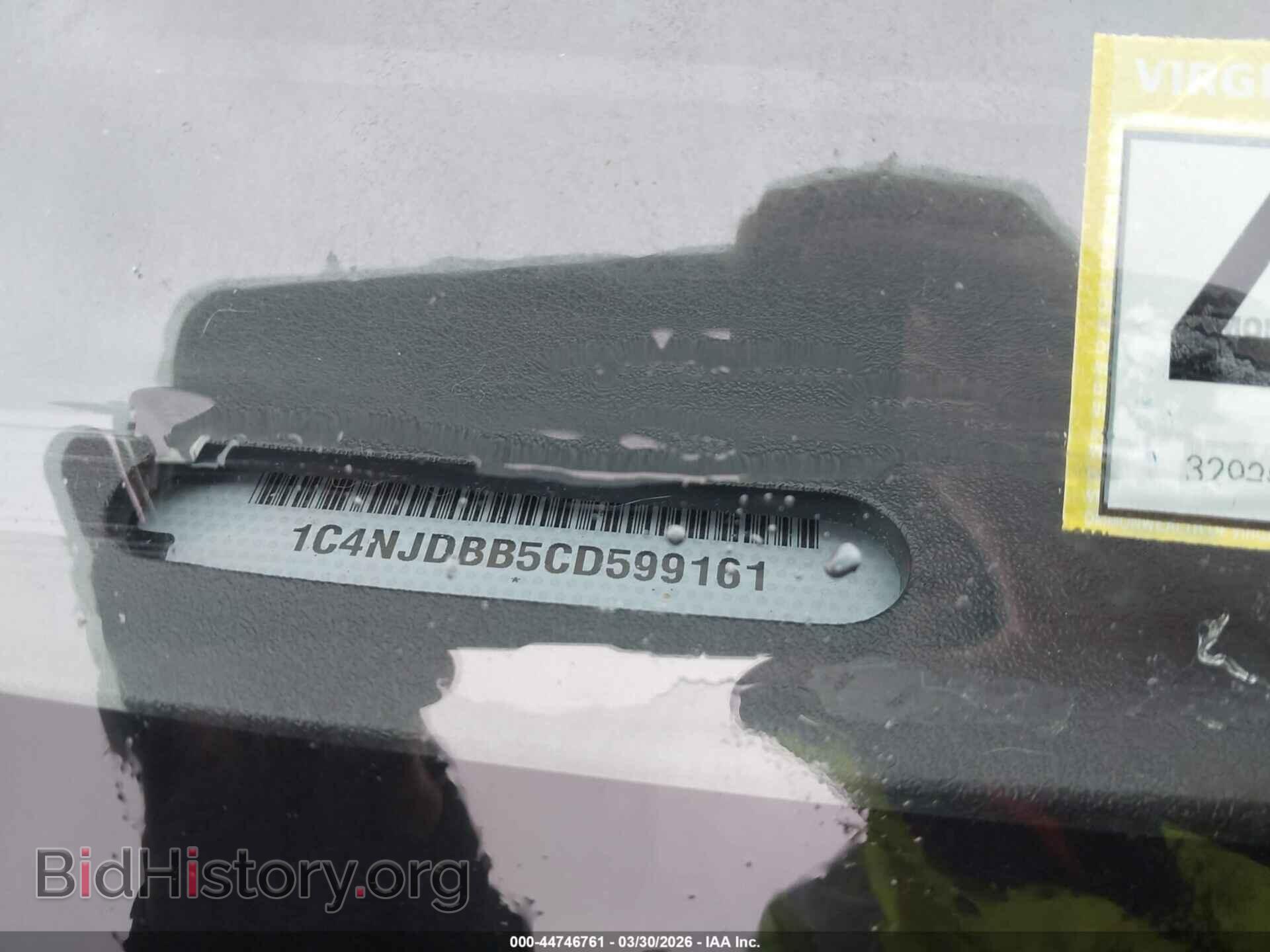 2012 JEEP COMPASS - VIN: 1C4NJDBB5CD599161 - Photo 9