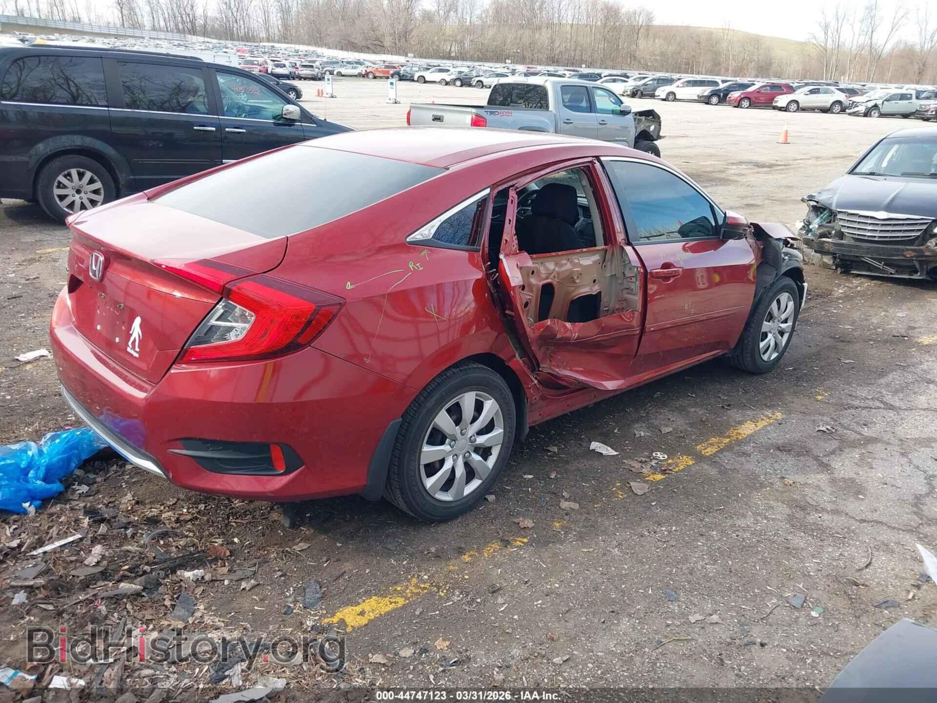 2019 HONDA CIVIC - VIN: 2HGFC2F60KH516769 - Фото 4