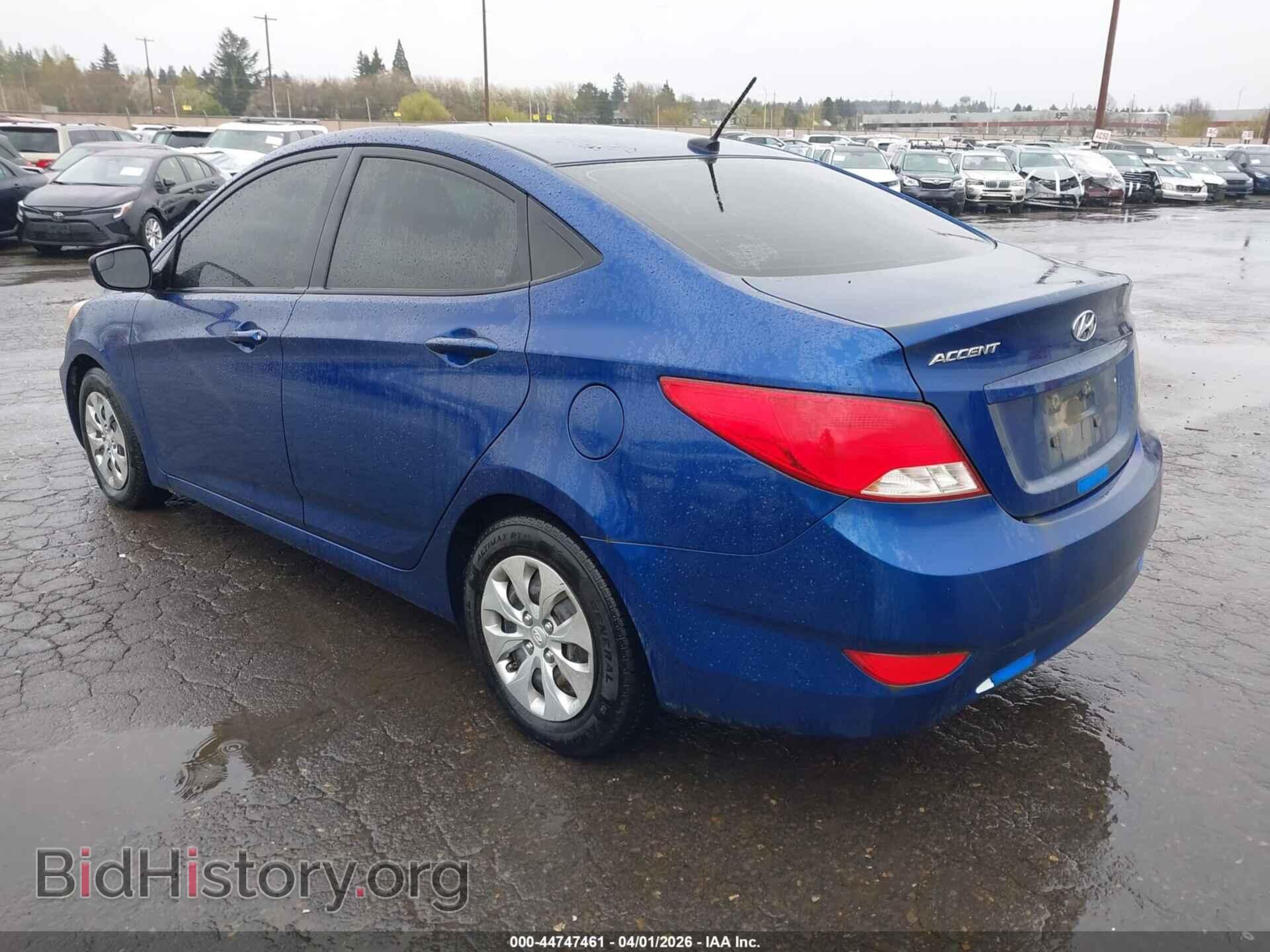 2015 HYUNDAI ACCENT - VIN: KMHCT4AE4FU892885 - Фото 3
