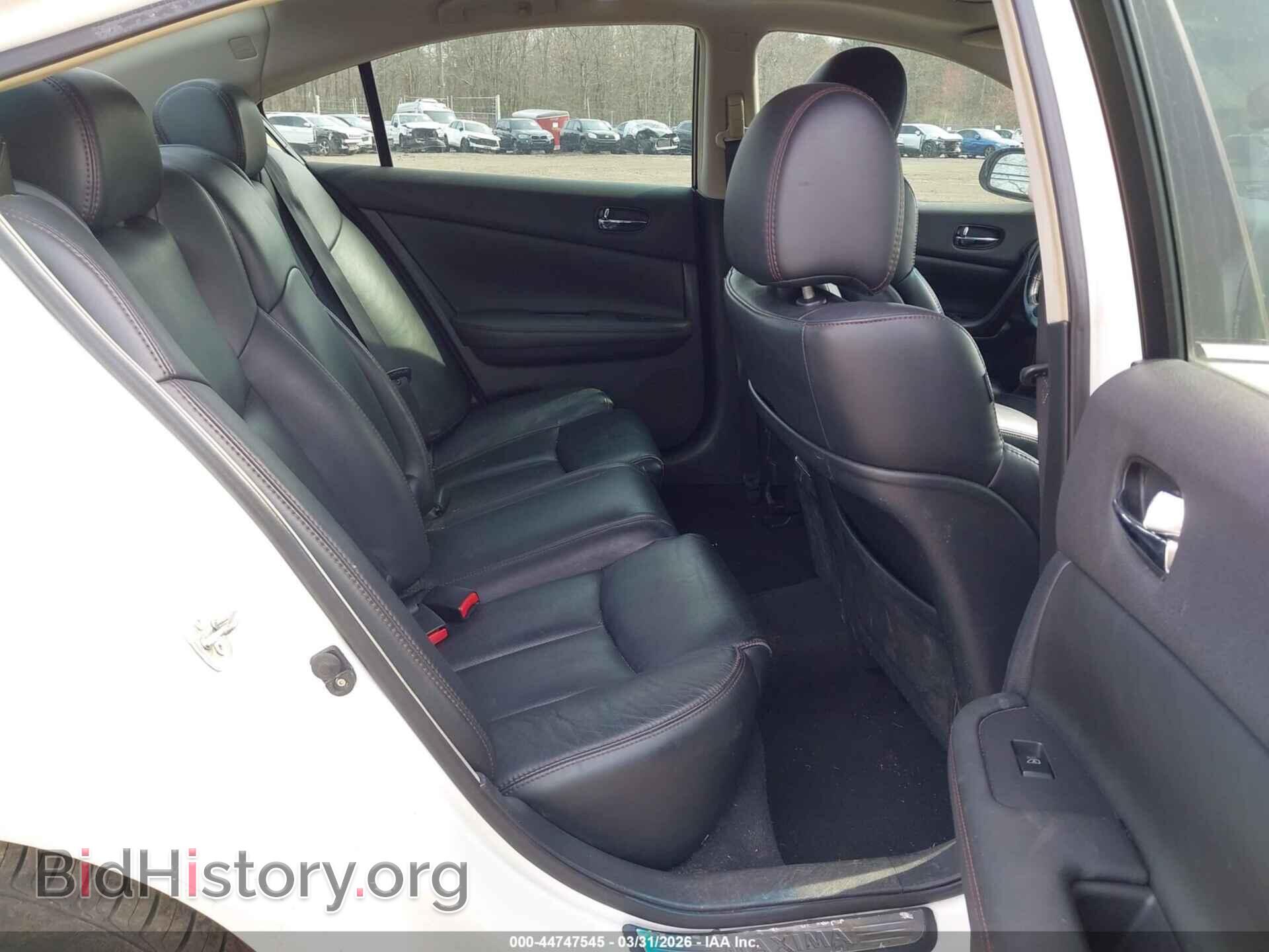 2011 NISSAN MAXIMA - VIN: 1N4AA5AP9BC819722 - Фото 8