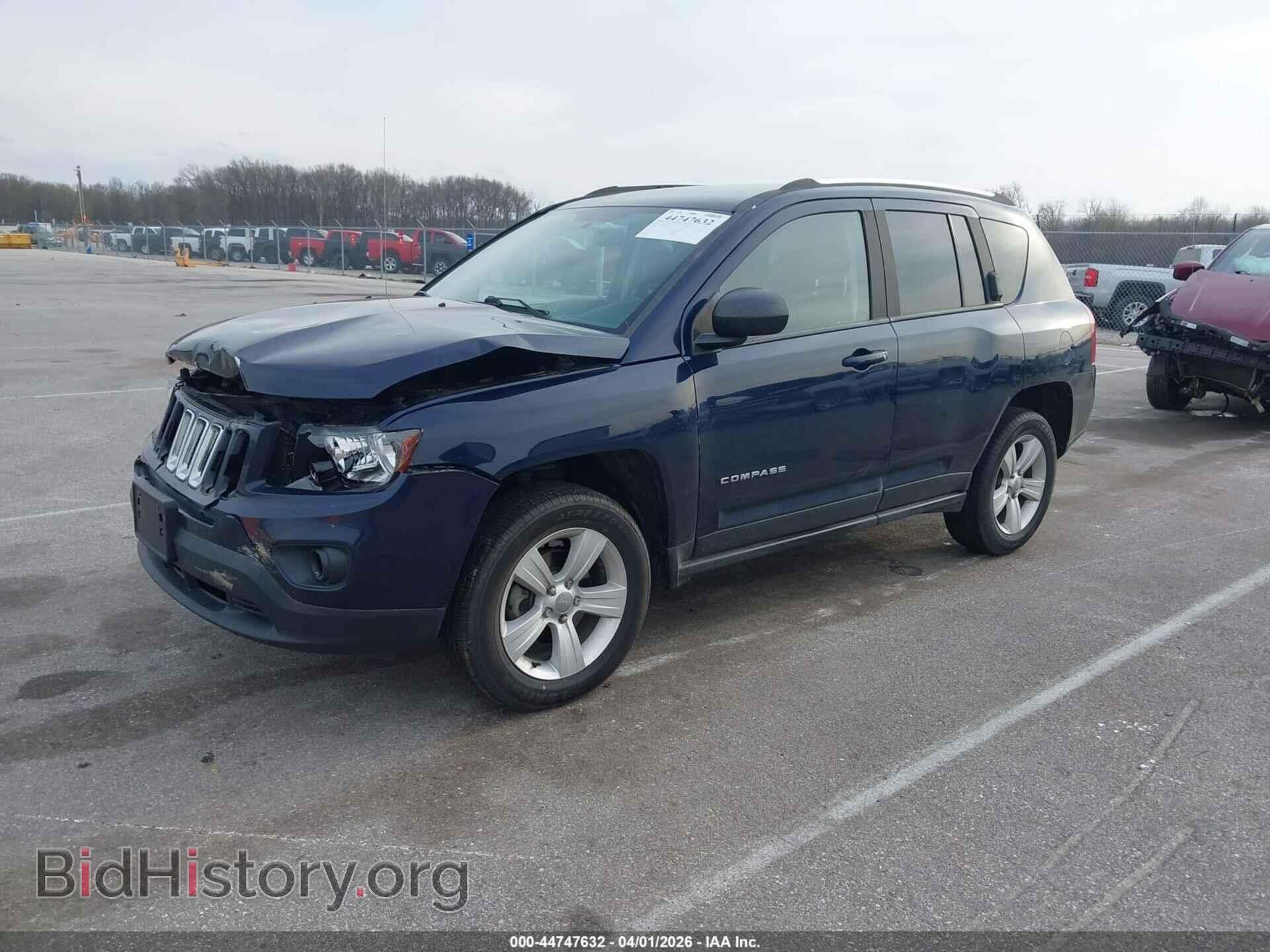 2014 JEEP COMPASS - VIN: 1C4NJDBB3ED880040 - Фото 2