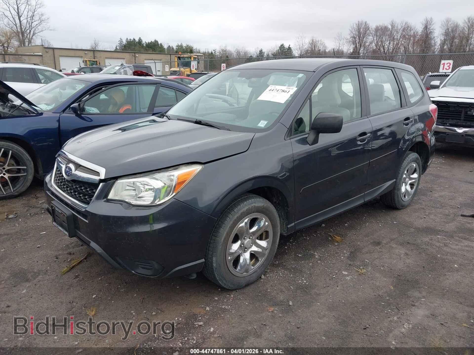 2014 SUBARU FORESTER - VIN: JF2SJAAC1EH449976 - Фото 2