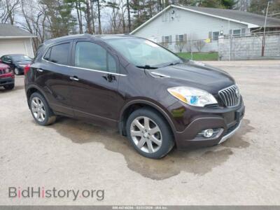 2014 Buick ENCORE LEATHER, черный — VIN KL4CJCSB8EB535433, IAAI