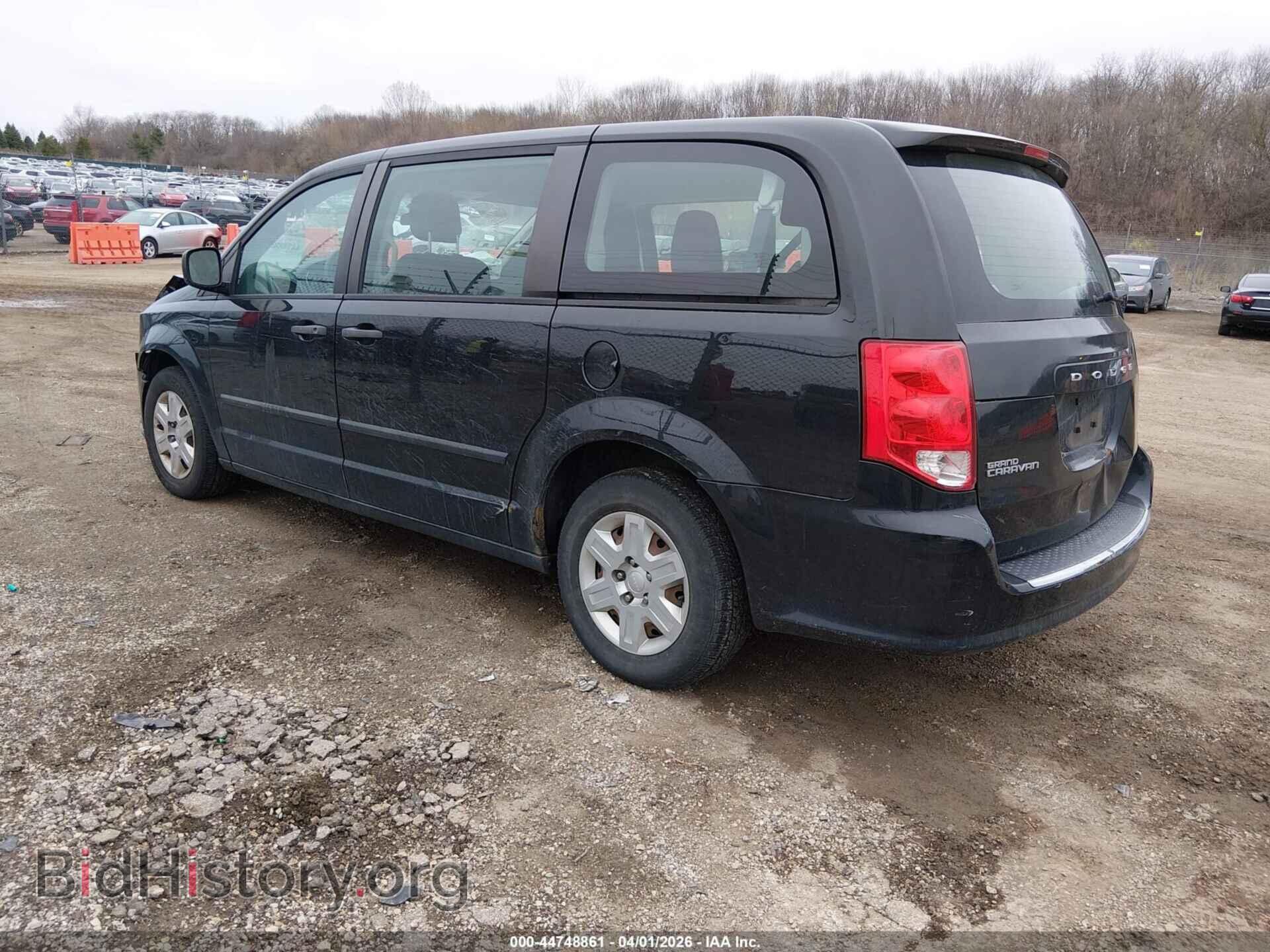 2013 DODGE GRAND CARAVAN - VIN: 2C4RDGBG4DR641436 - Фото 3