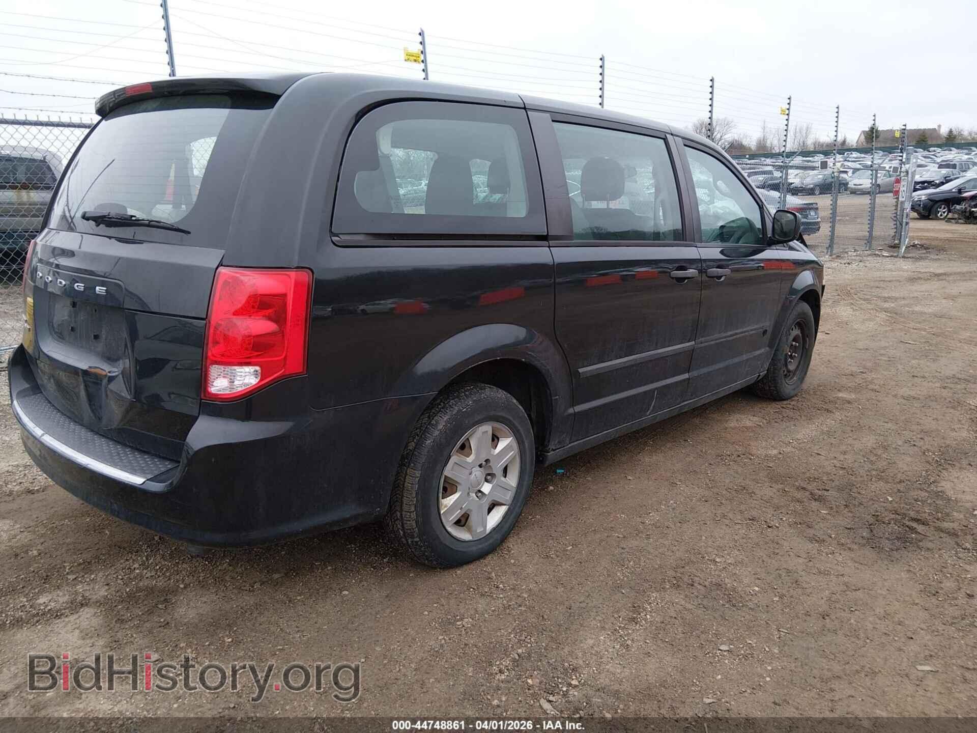 2013 DODGE GRAND CARAVAN - VIN: 2C4RDGBG4DR641436 - Фото 4