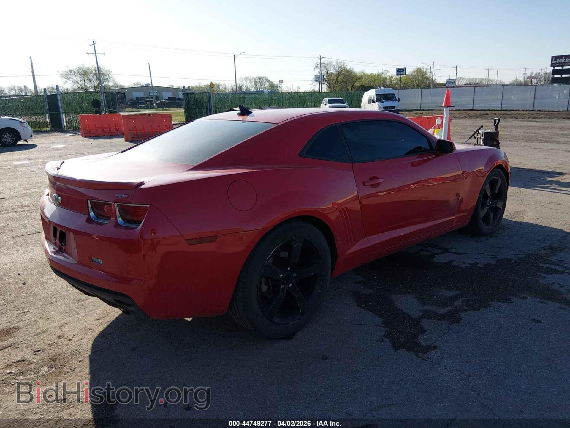 2012 CHEVROLET CAMARO - VIN: 2G1FB1E31C9196675 - Фото 4