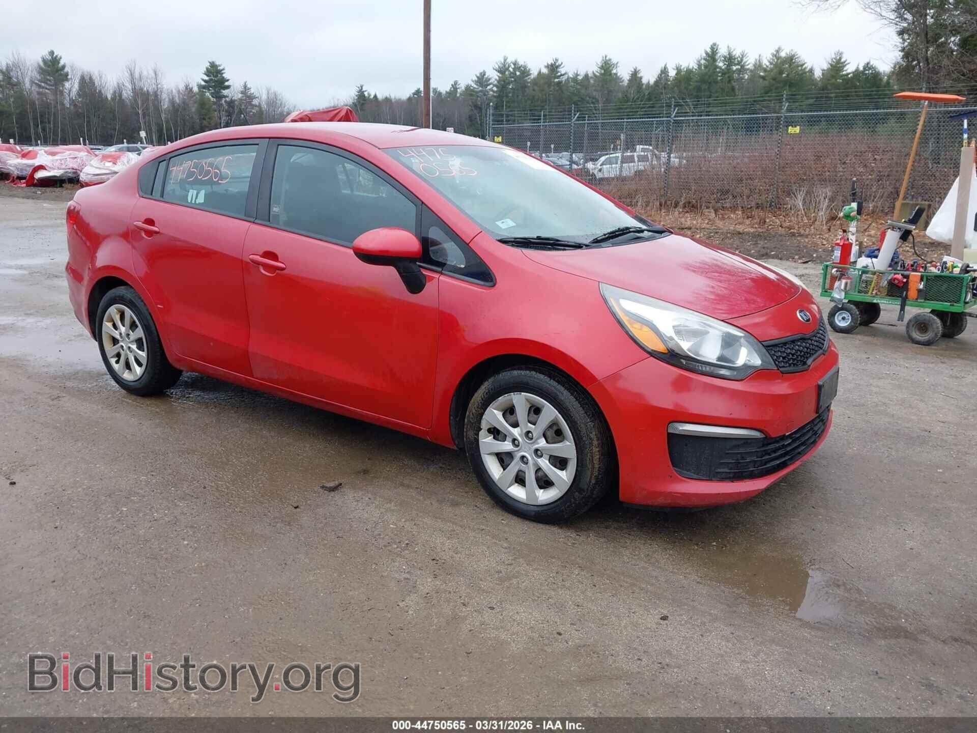 Photo KNADM4A33H6006354 - KIA RIO 2017