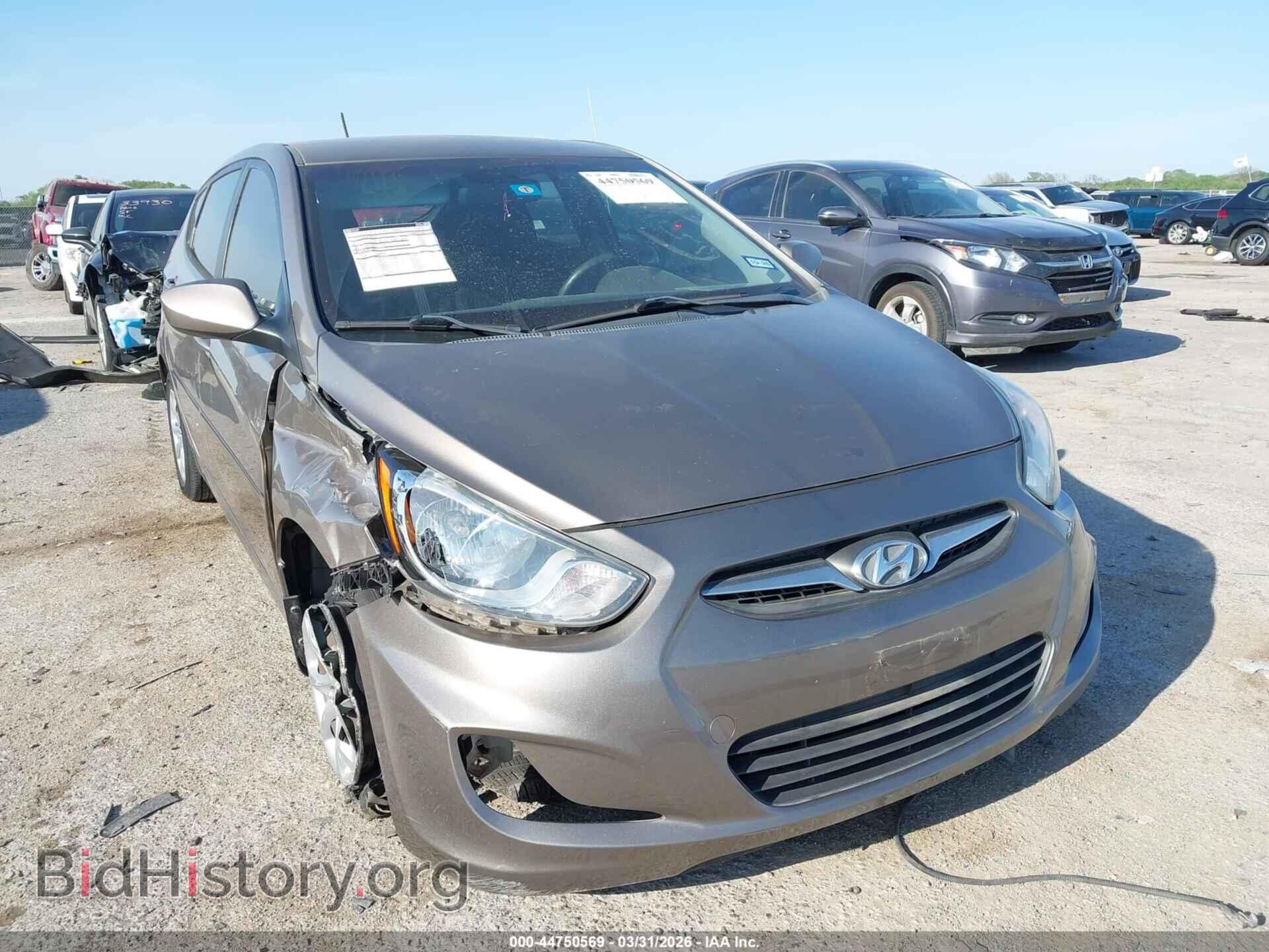 Photo KMHCT5AEXDU137467 - HYUNDAI ACCENT 2013