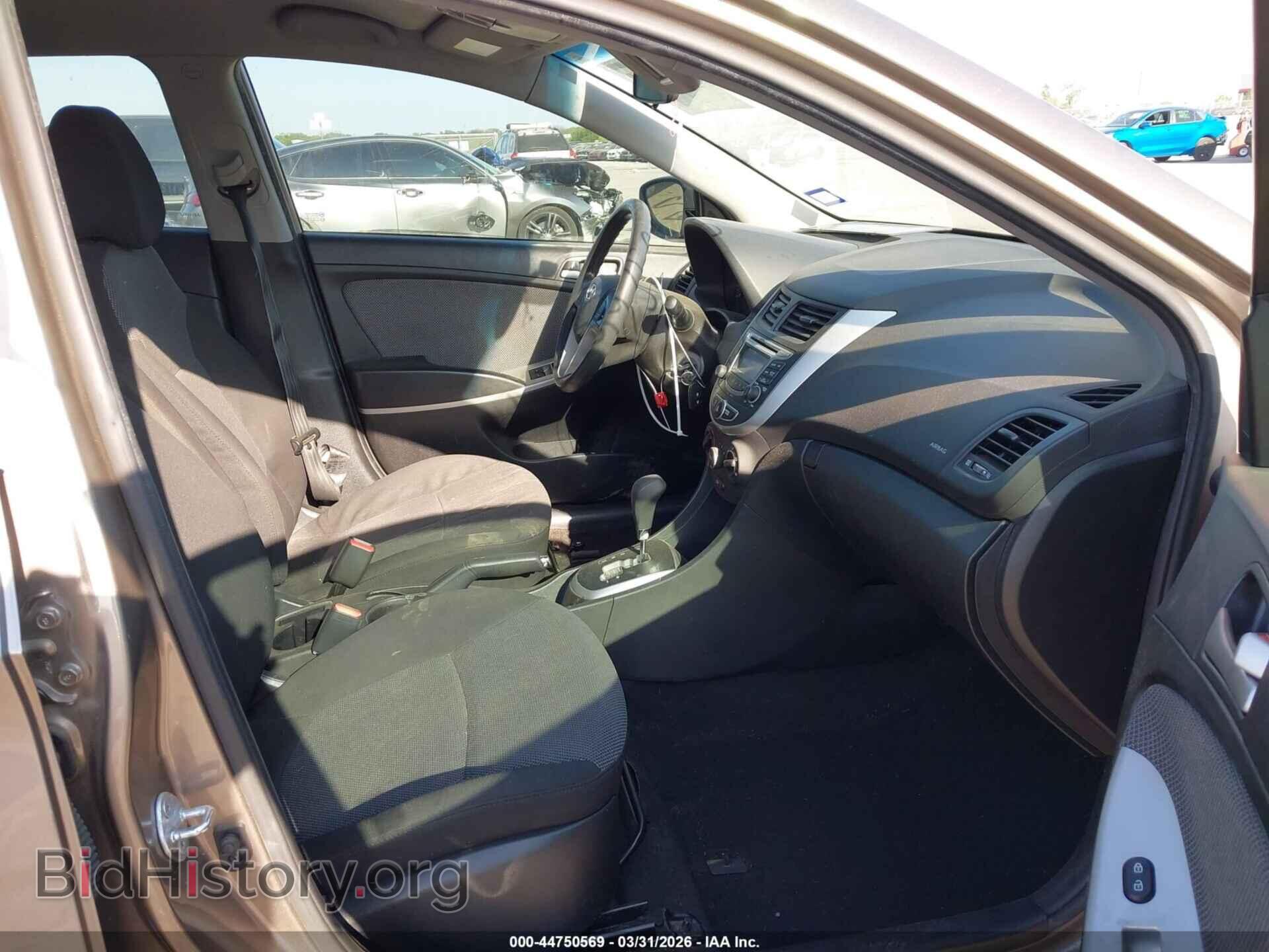 2013 HYUNDAI ACCENT - VIN: KMHCT5AEXDU137467 - Фото 5