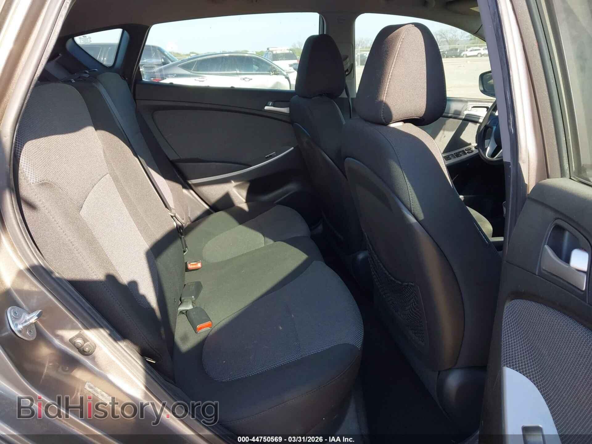 2013 HYUNDAI ACCENT - VIN: KMHCT5AEXDU137467 - Фото 8
