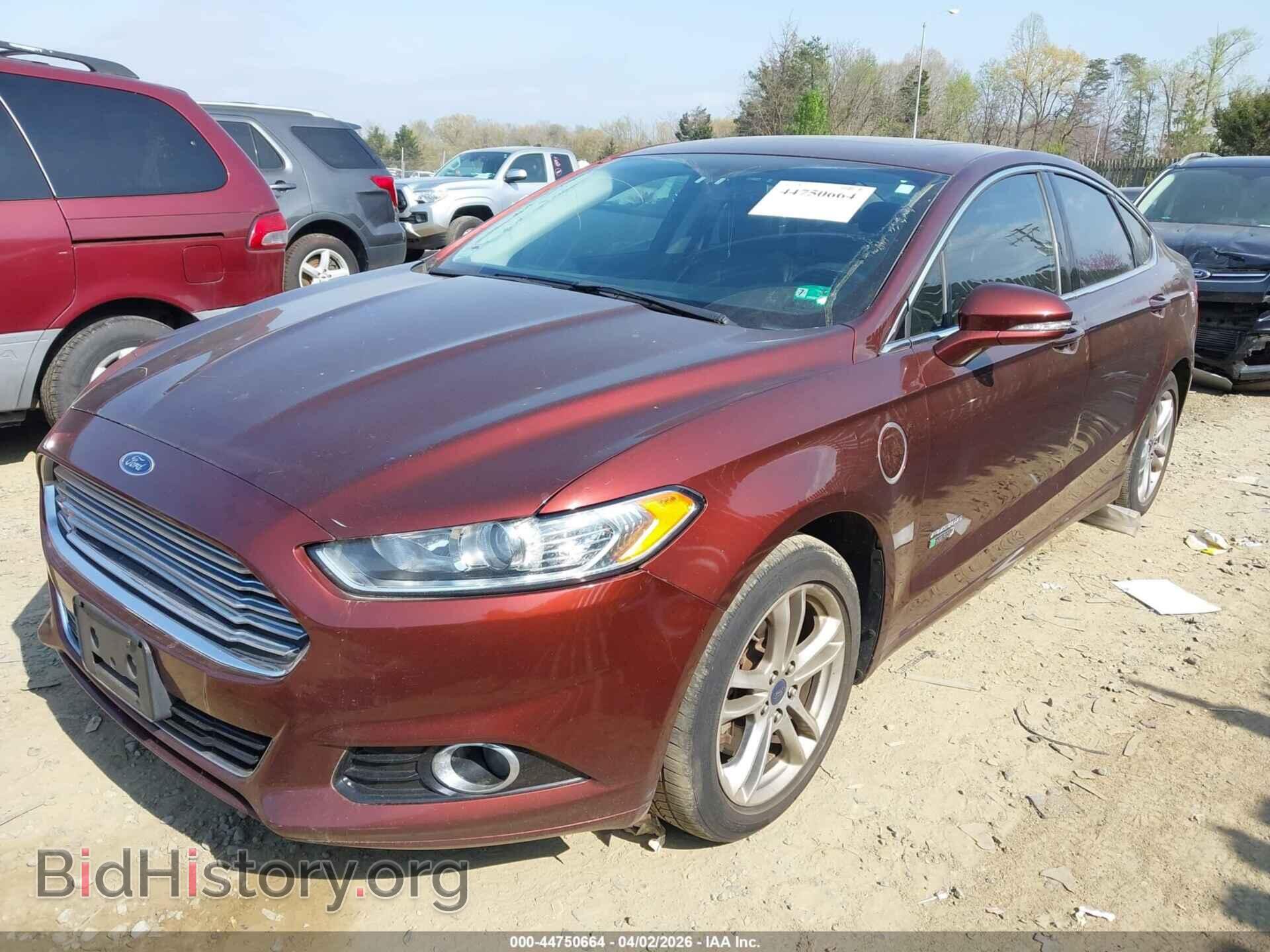 2016 FORD FUSION ENERGI - VIN: 3FA6P0SU2GR363258 - Фото 2