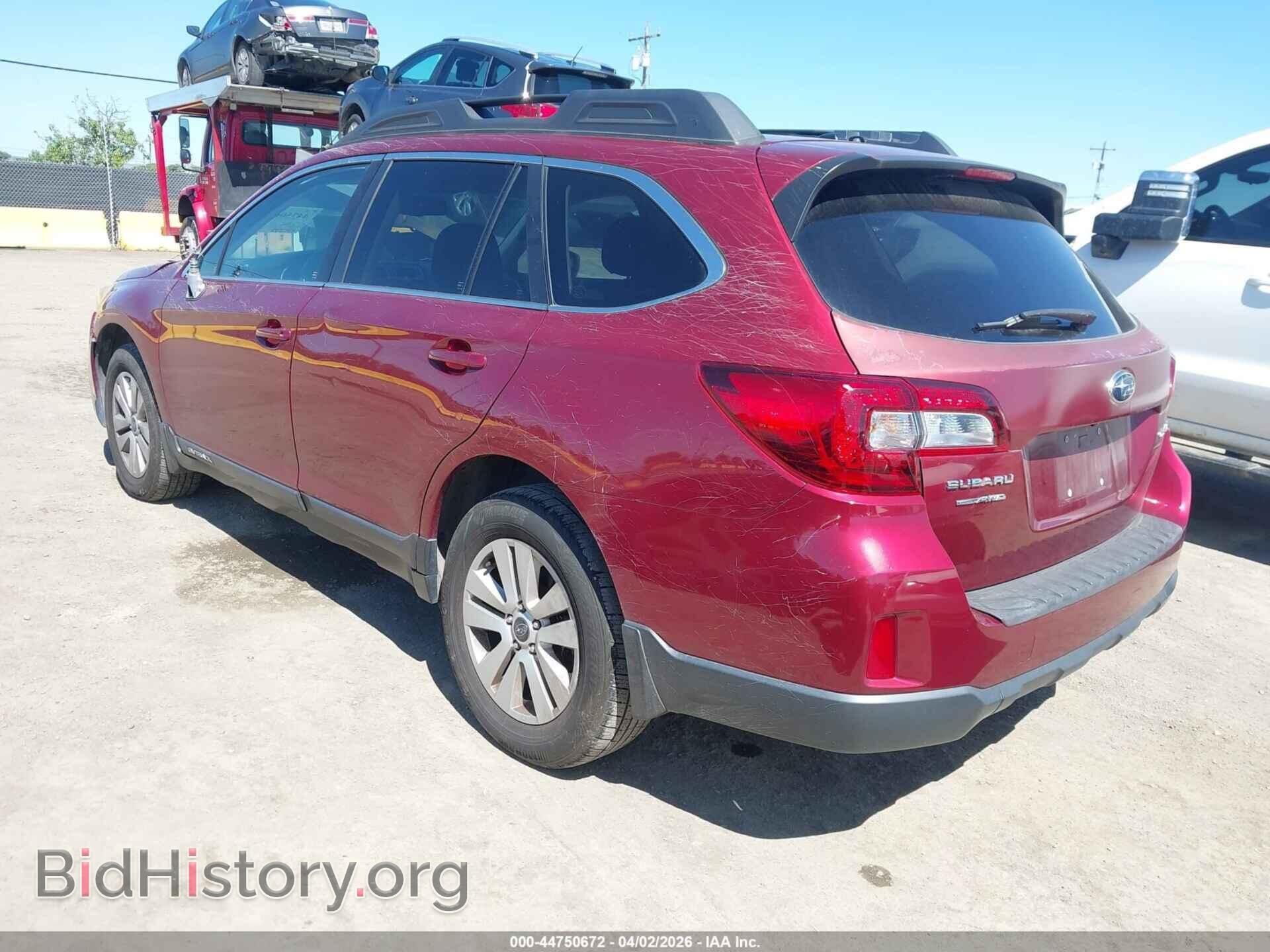 2015 SUBARU OUTBACK - VIN: 4S4BSBCC9F3273056 - Фото 3